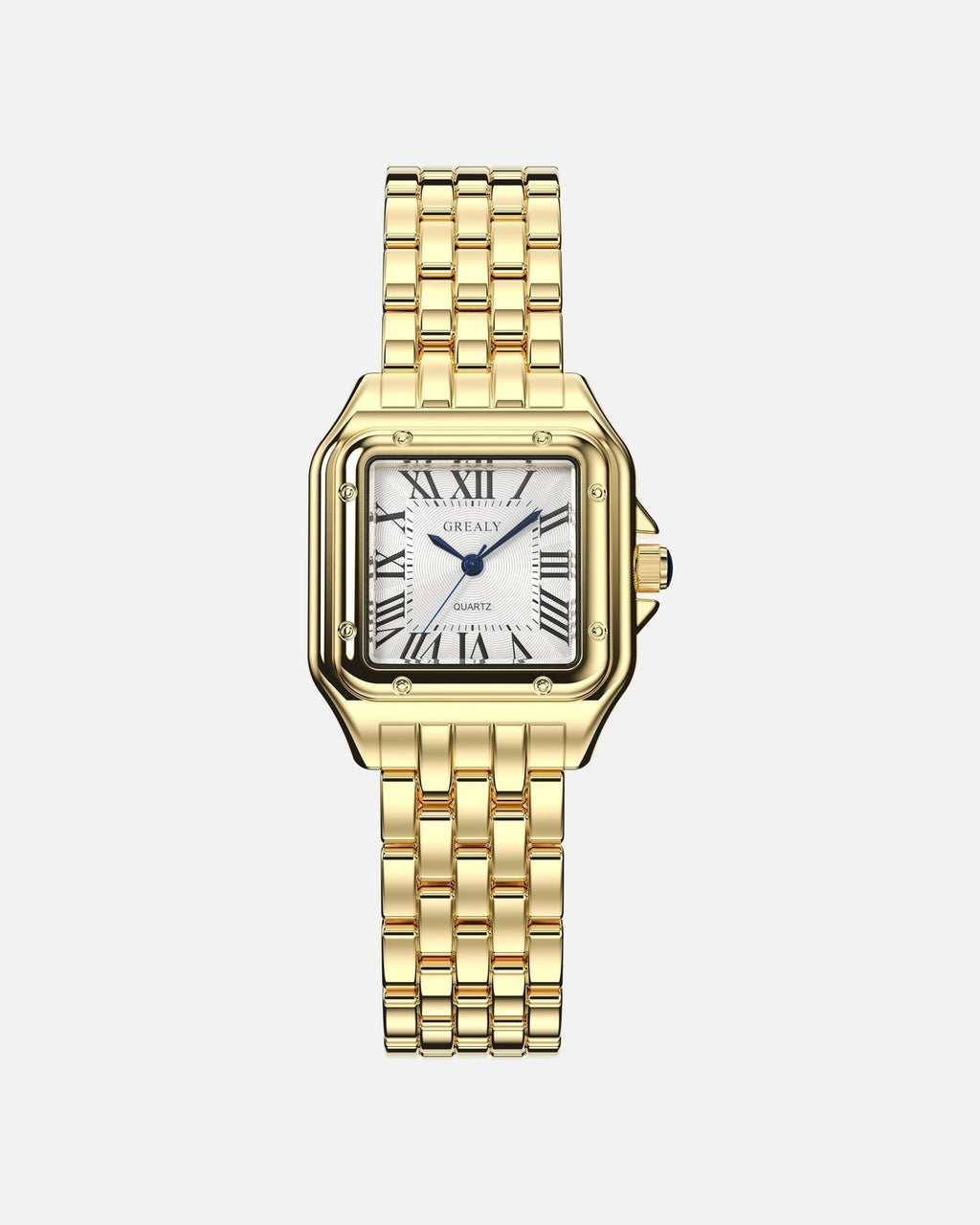 Azuretta Gold Roman Numeral Watch