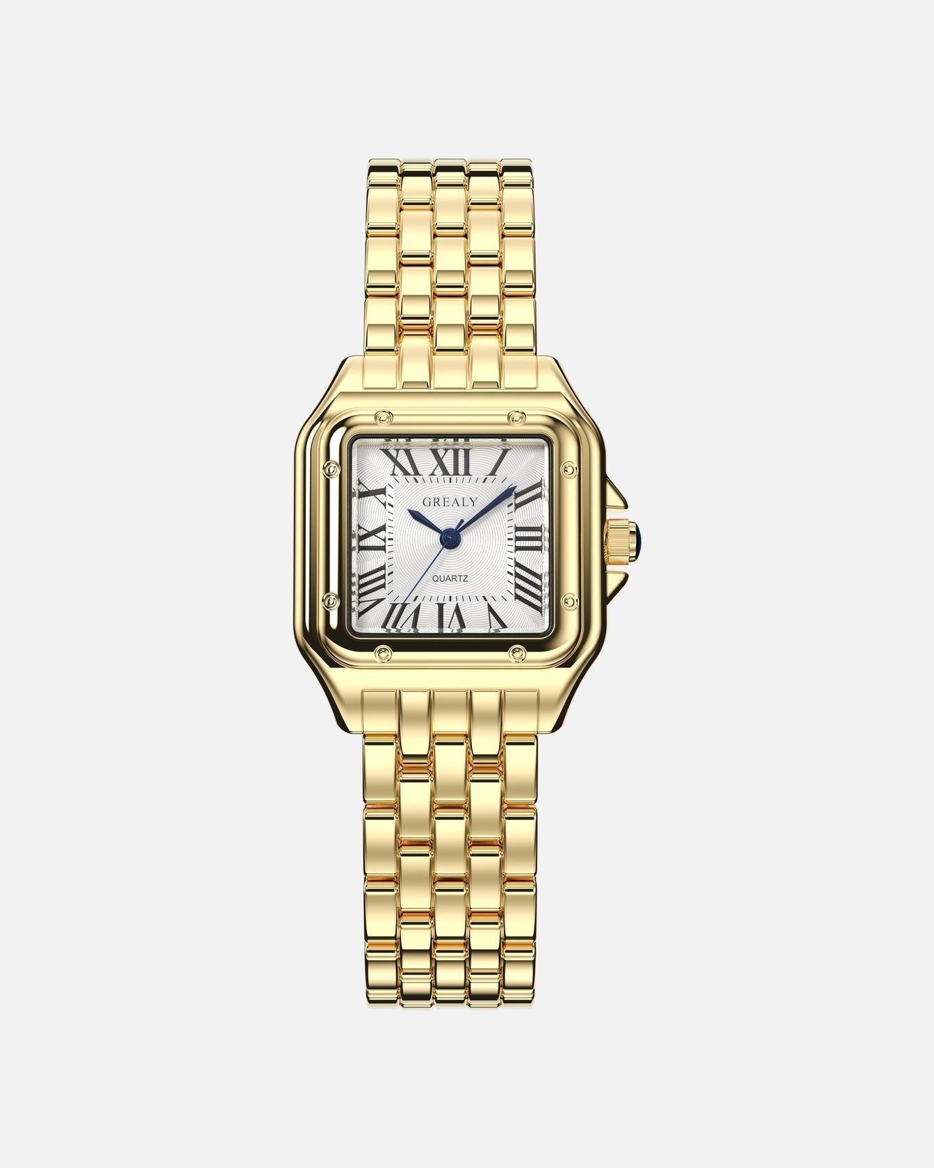 Azuretta Gold Roman Numeral Watch