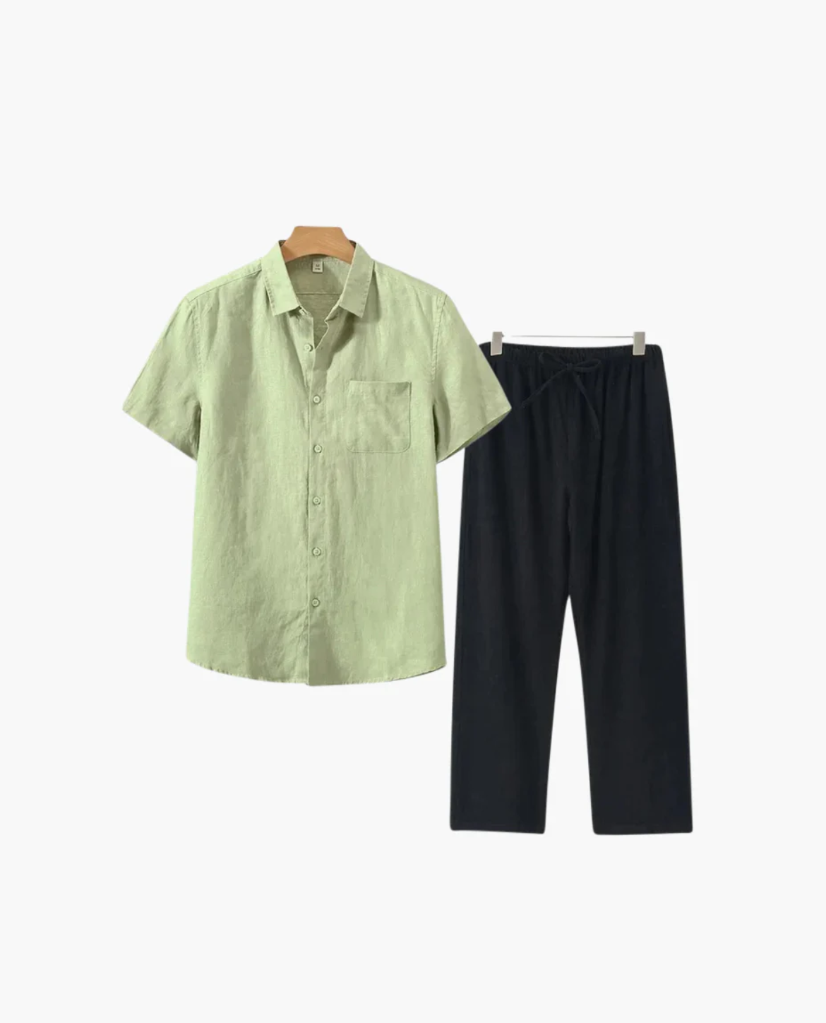 FRIENDZWEAR Short Sleeve Linen Set