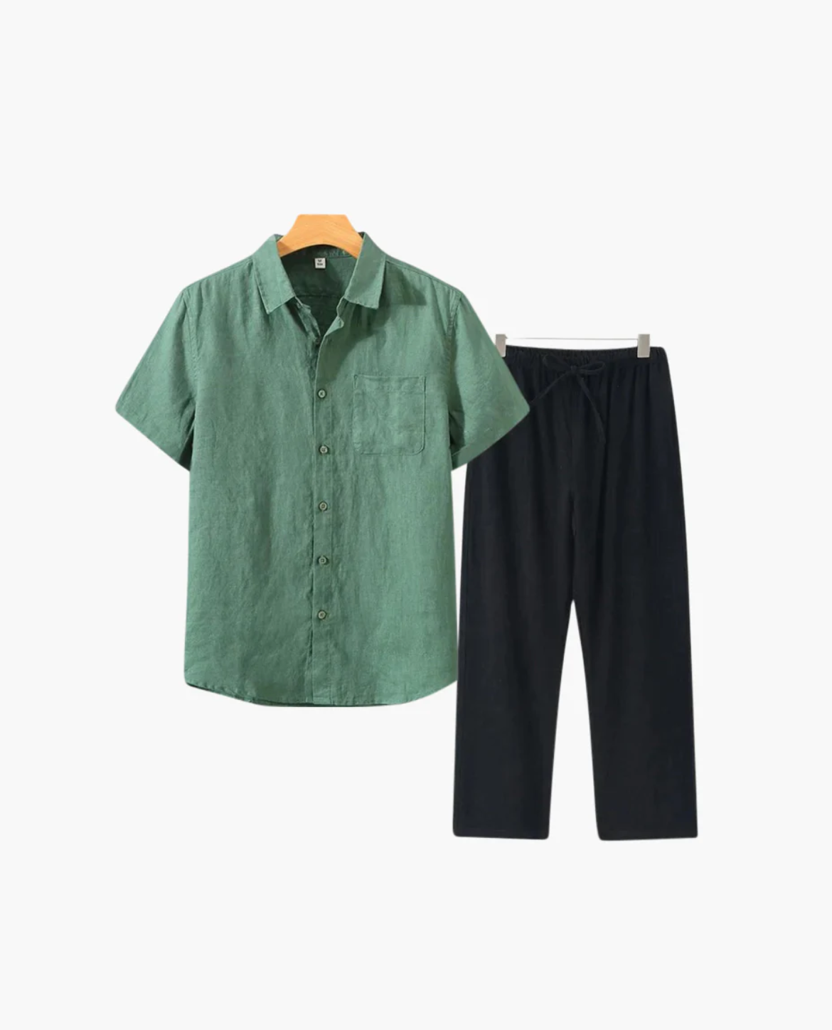 FRIENDZWEAR Short Sleeve Linen Set