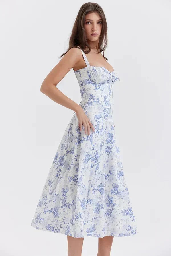 Nerianna Ruched Midi Dress