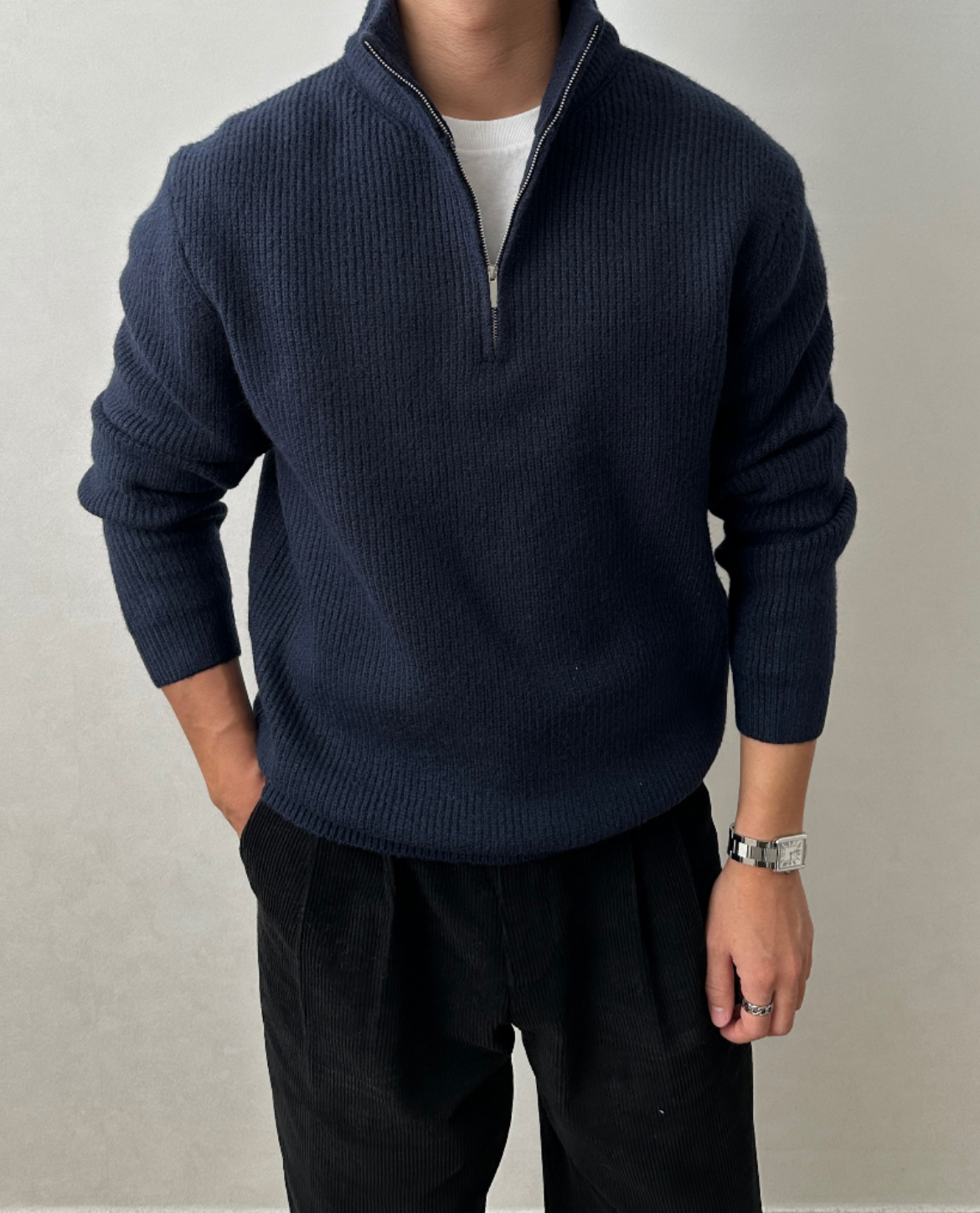 Sebastian Quarter Zip Sweater