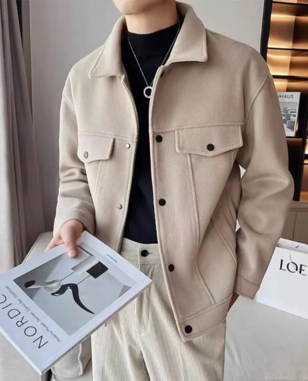Valente Wool Overshirt