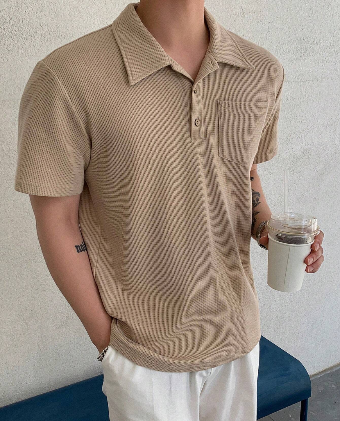 Venezia Patched Polo Shirt