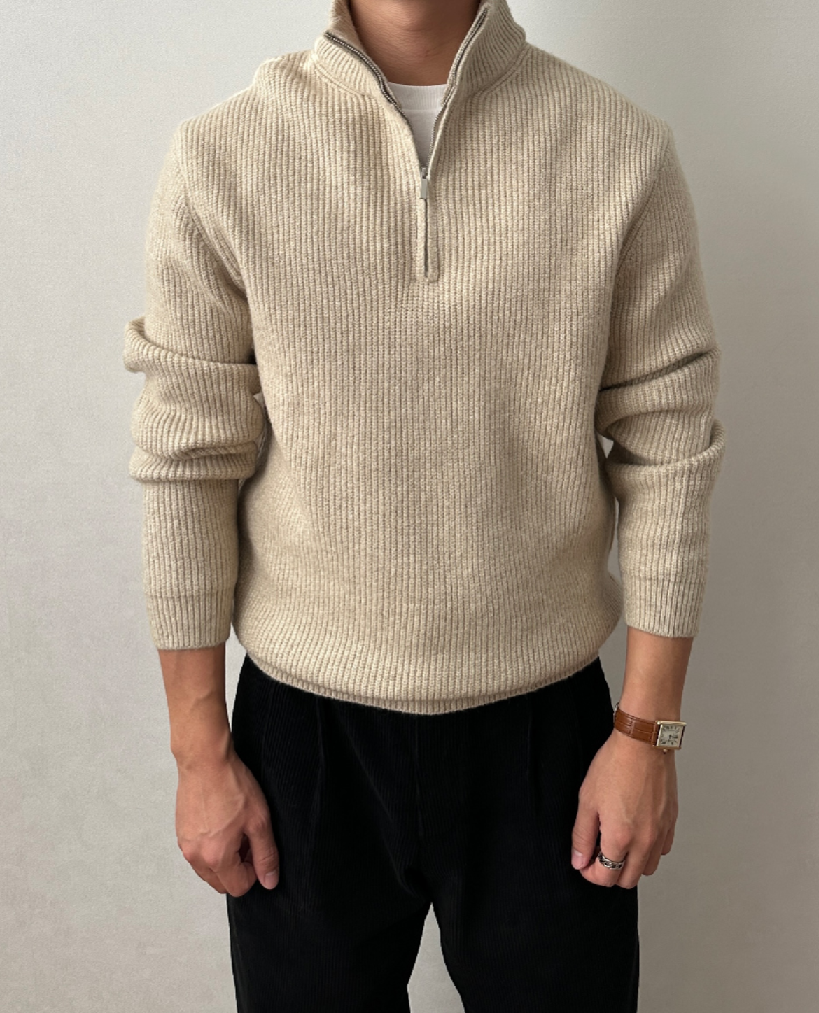 Sebastian Quarter Zip Sweater