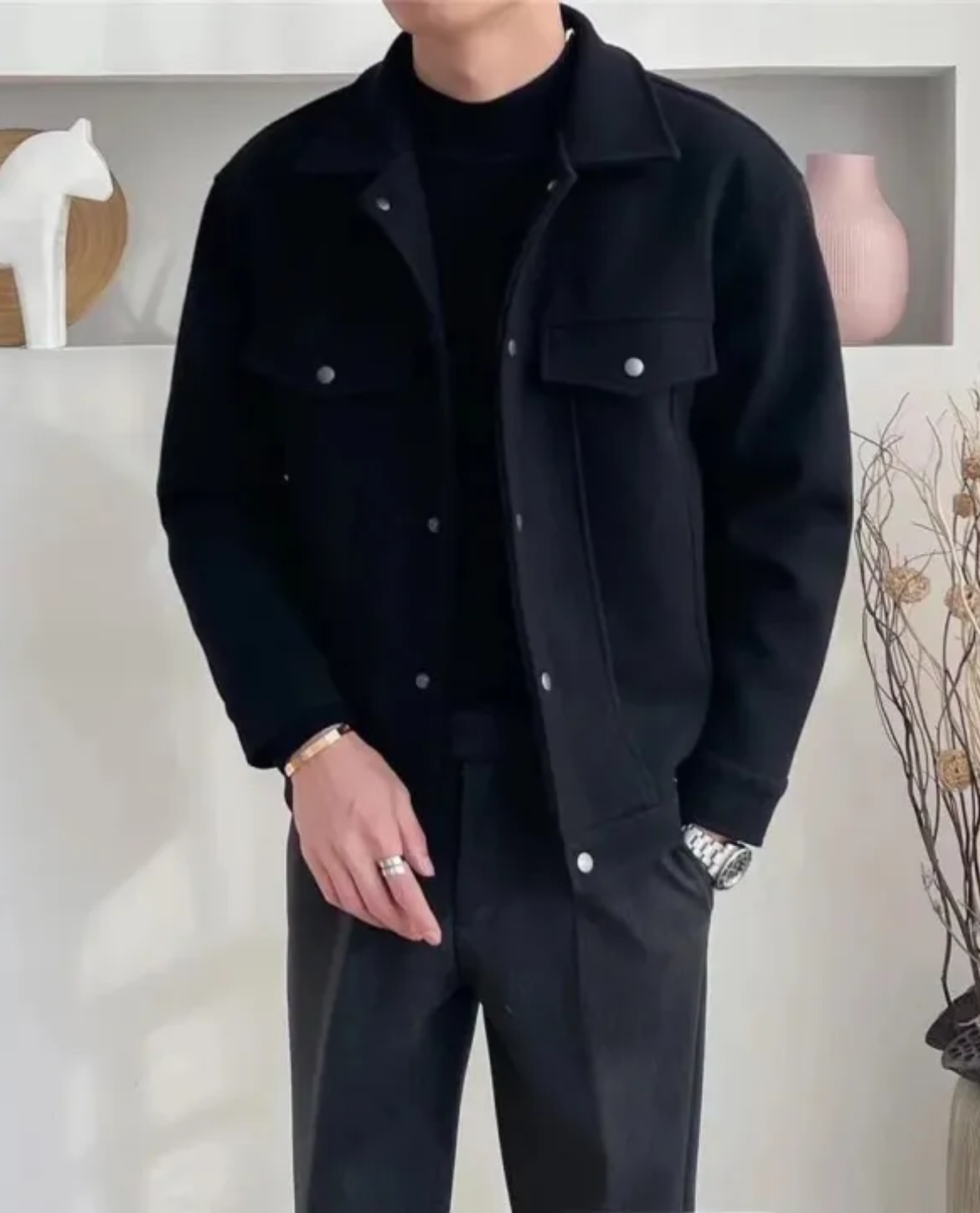 Valente Wool Overshirt