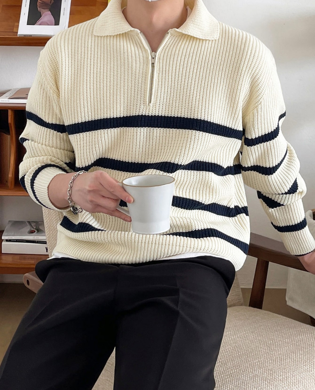 Modena Quarter Zip Sweater