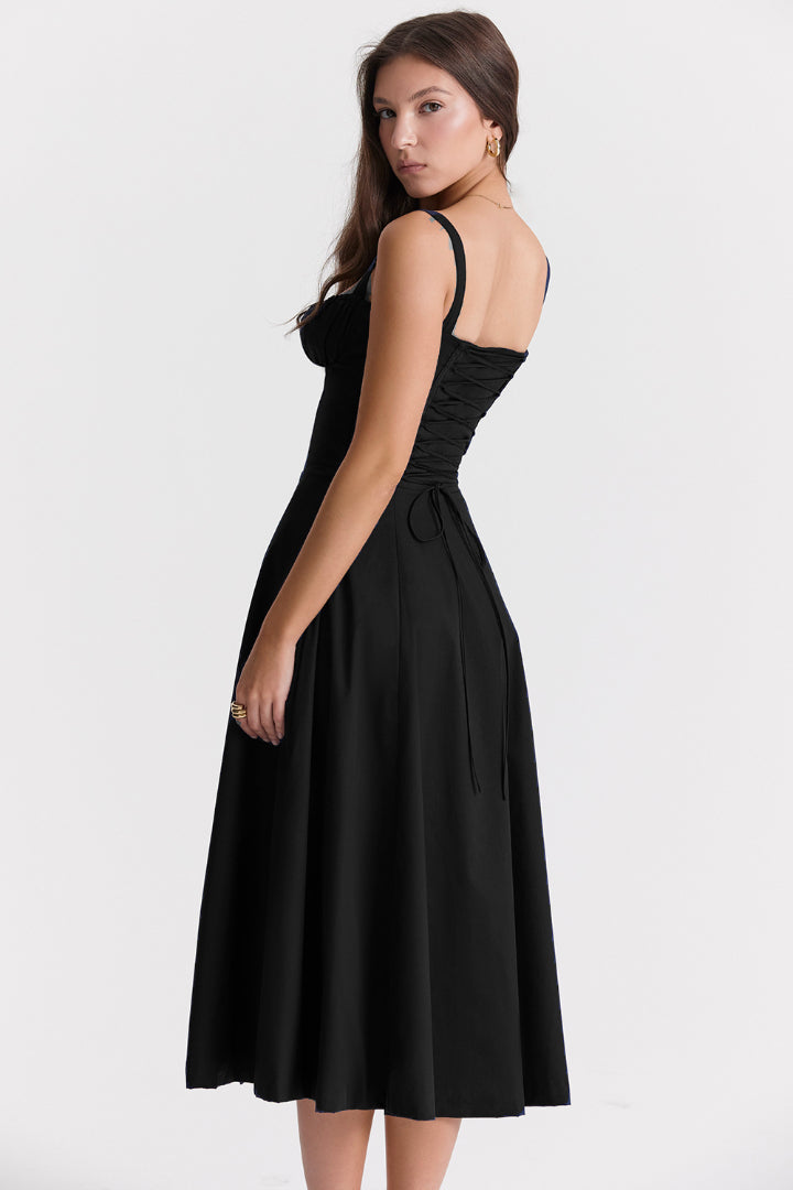 Nerianna Ruched Midi Dress