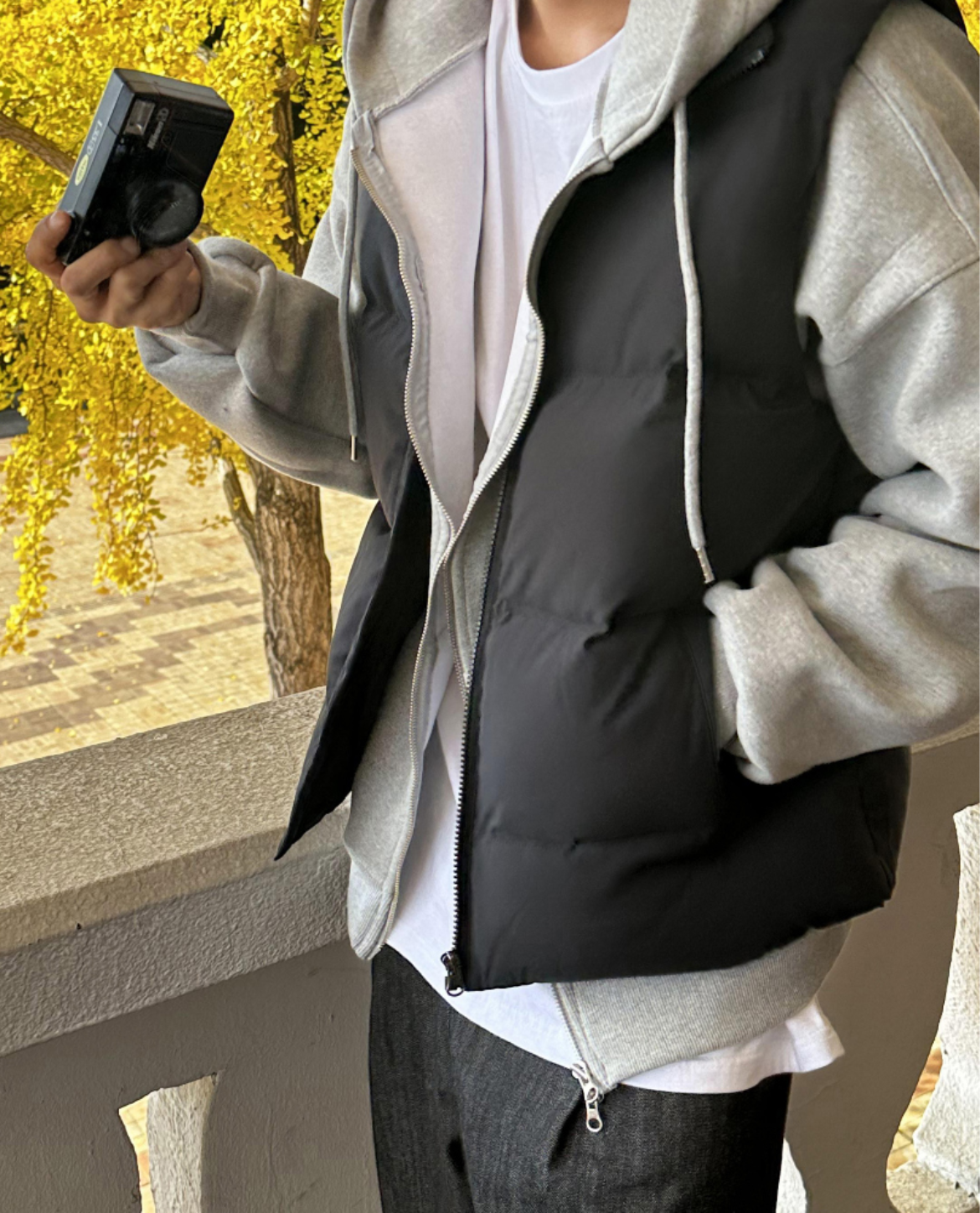 Caen Puffer Gilet