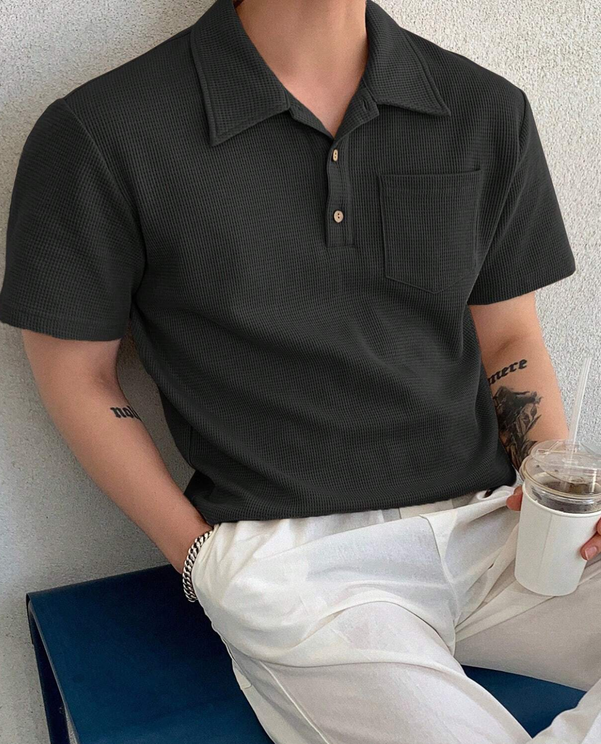 Venezia Patched Polo Shirt