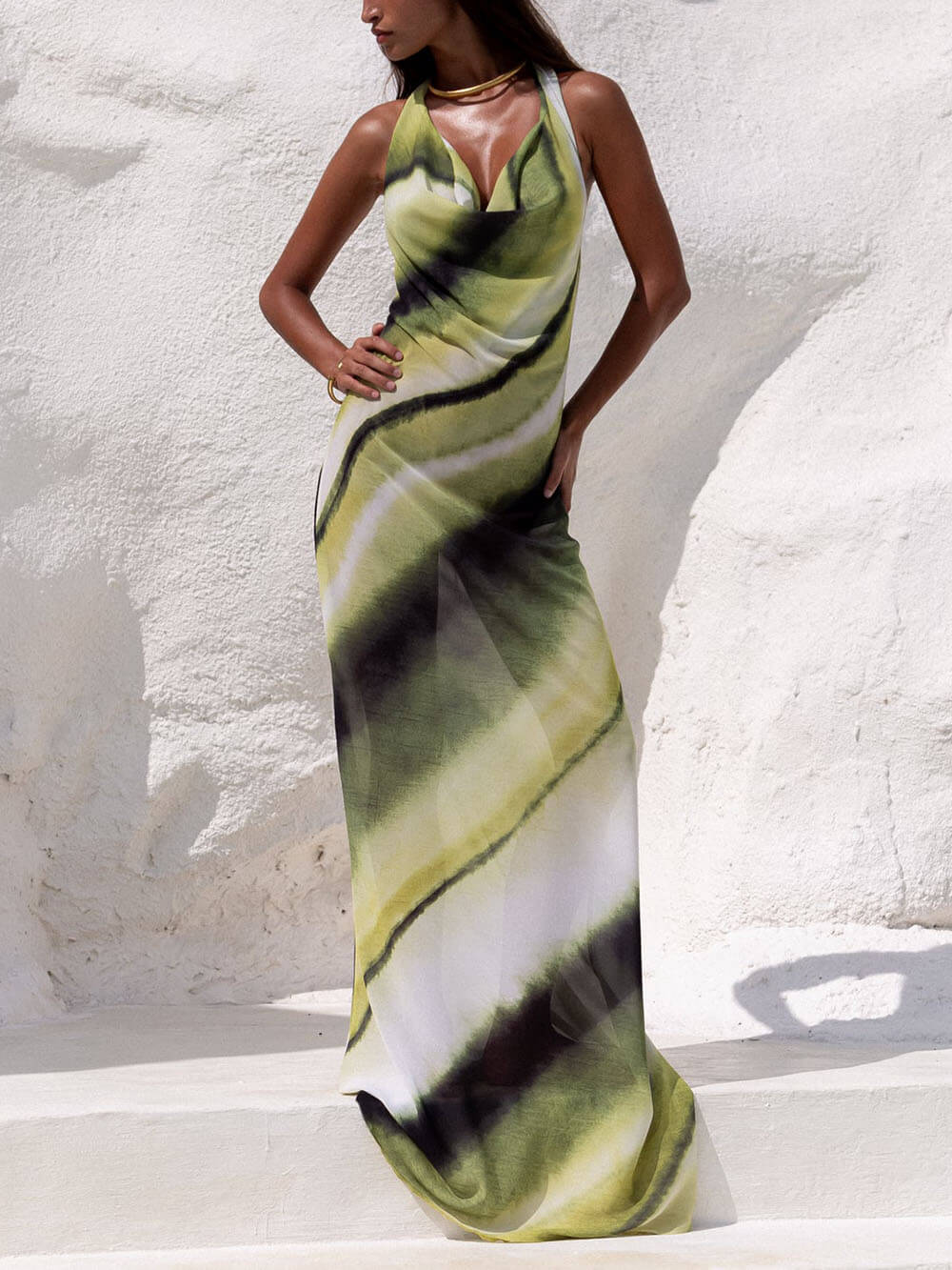 Larissa Halter Summer Resort Maxi Dress
