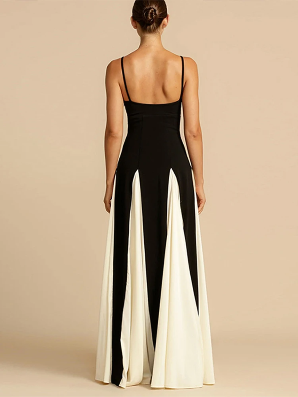 Angélique Flared Formal Wedding Guest Maxi Dress