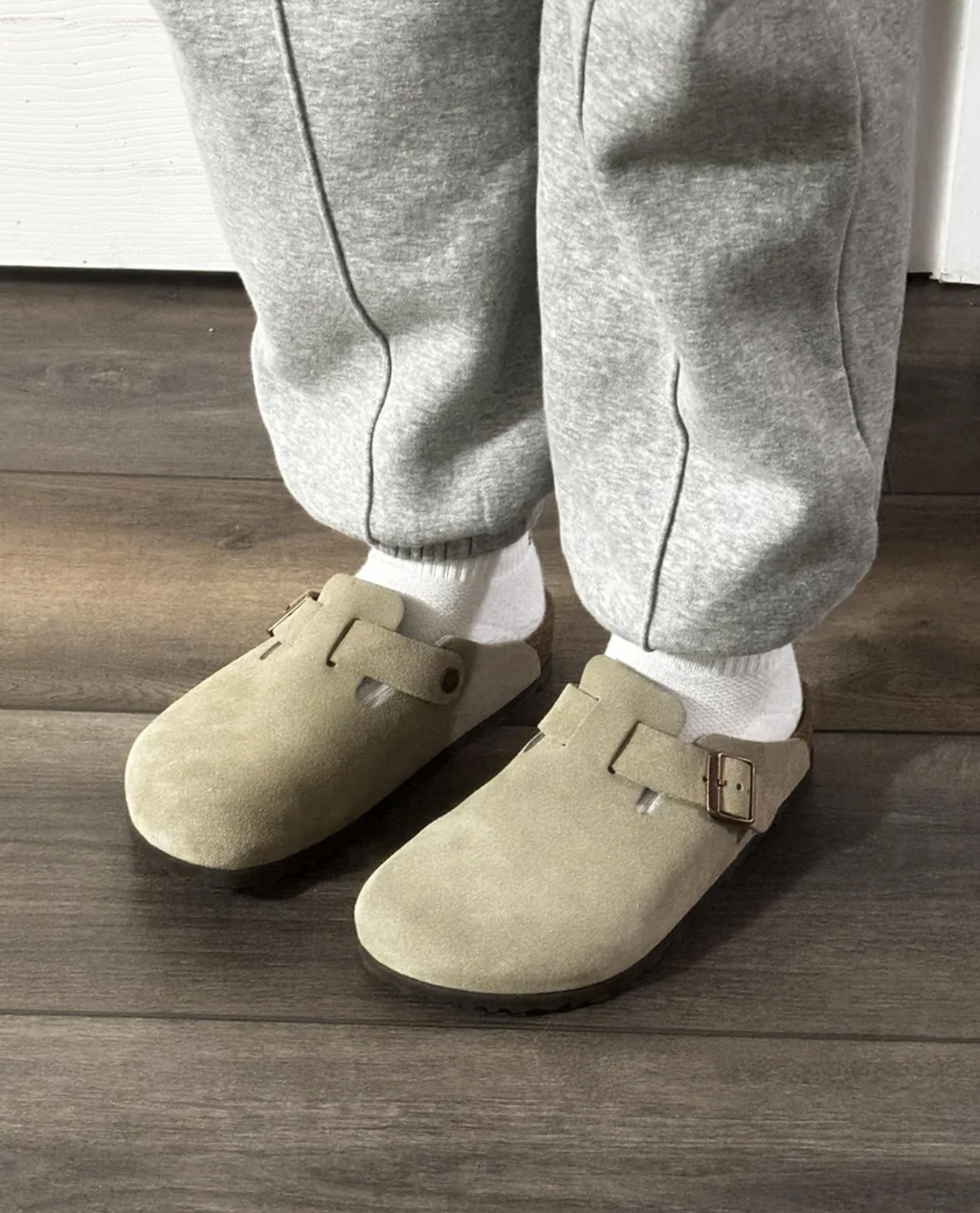 Riva Suede Clogs