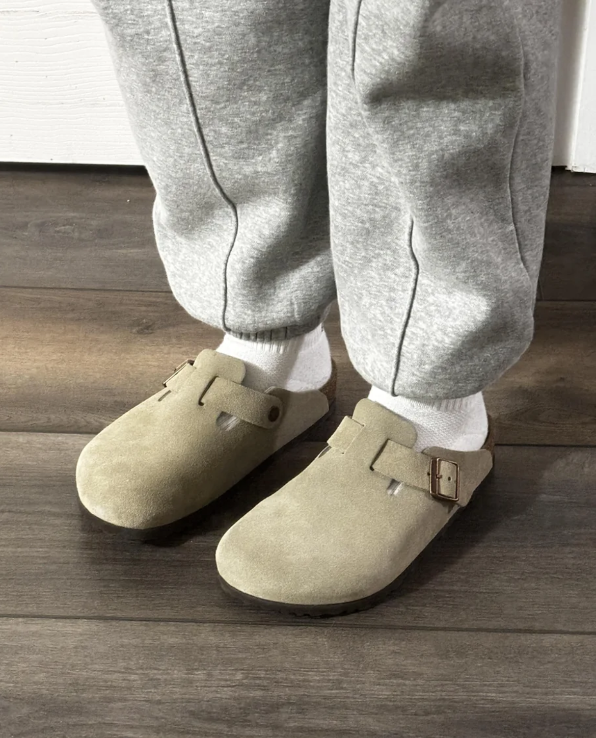 Riva Suede Clogs
