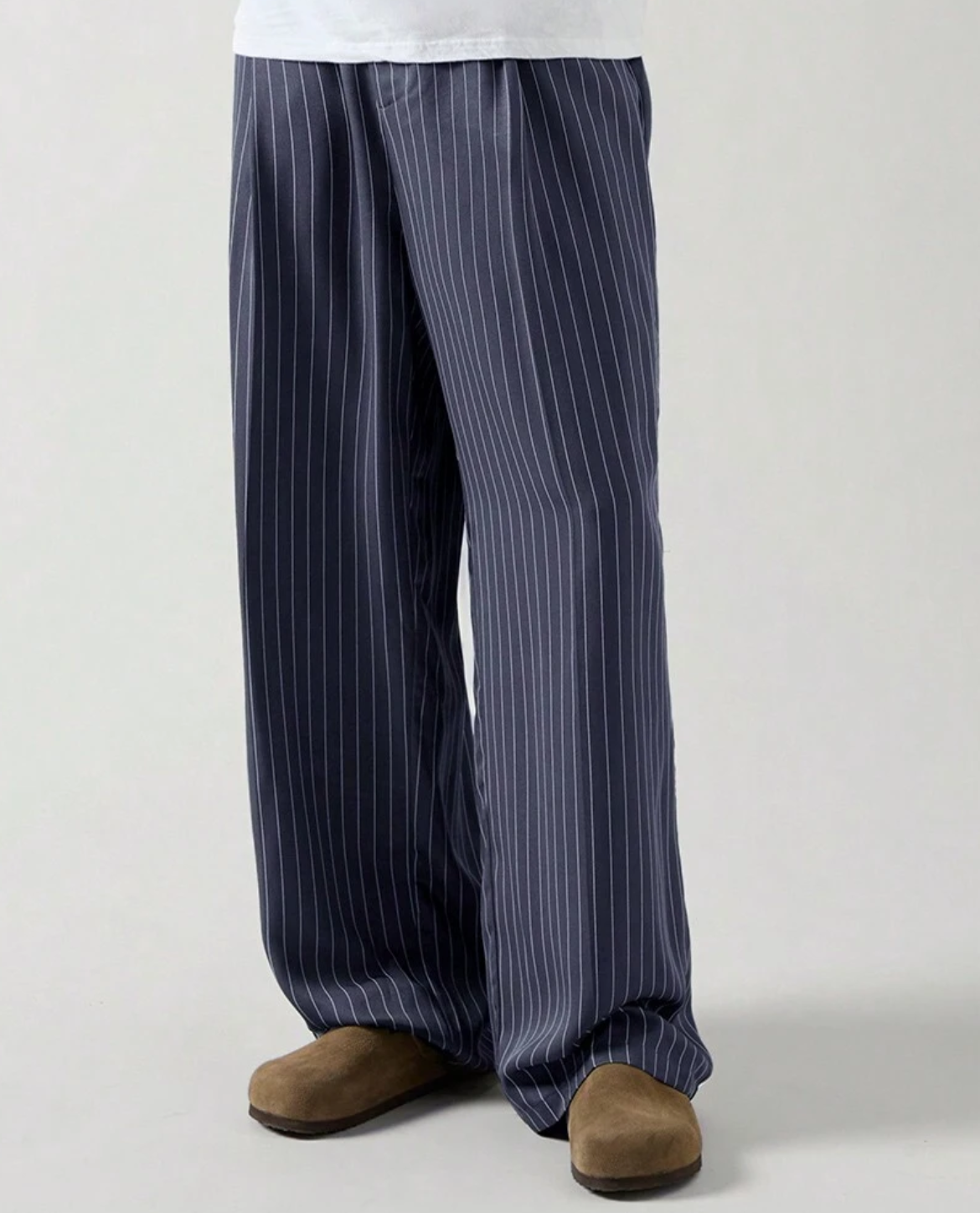 Cannes Pinstripe Trousers