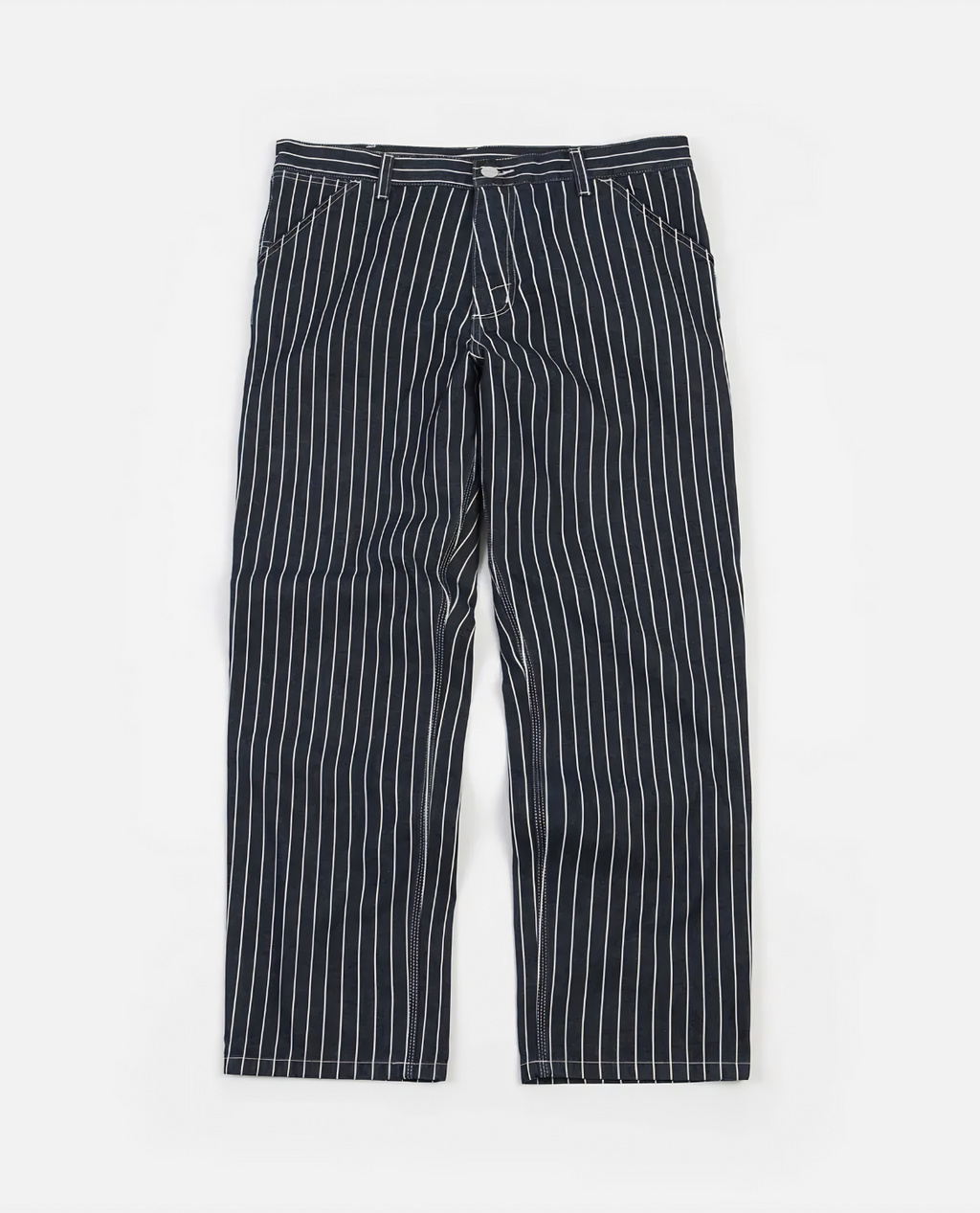Cannes Striped Print Jeans