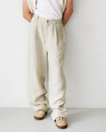 Capri Linen Relaxed Trousers