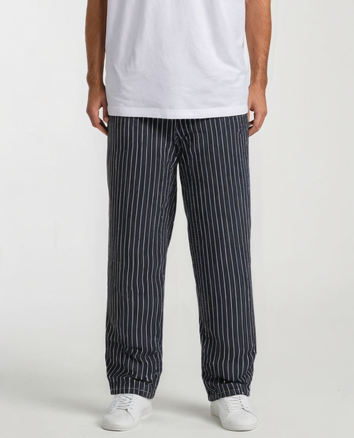 Cannes Striped Print Jeans