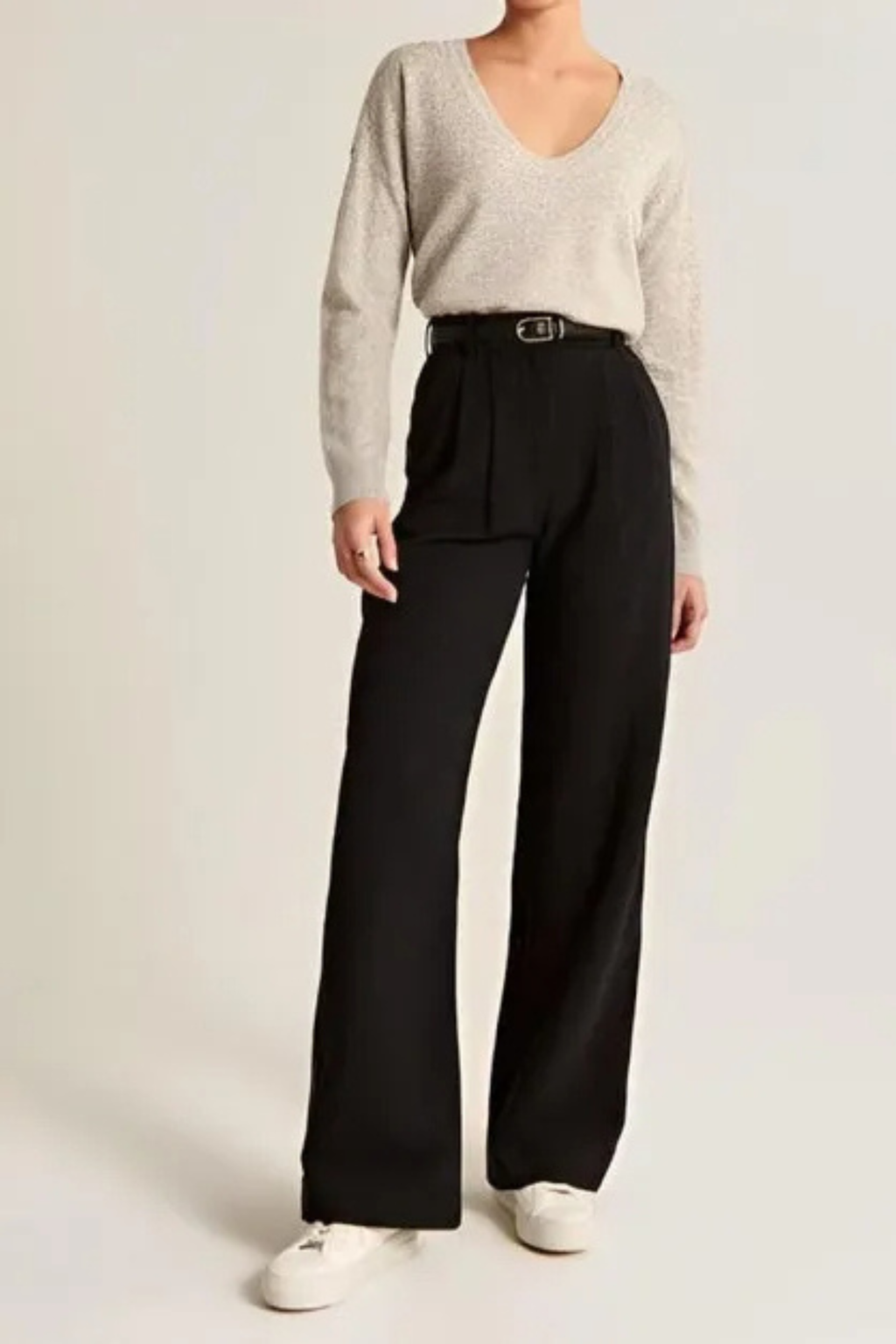 Lucia Black Tailored Pants Women
