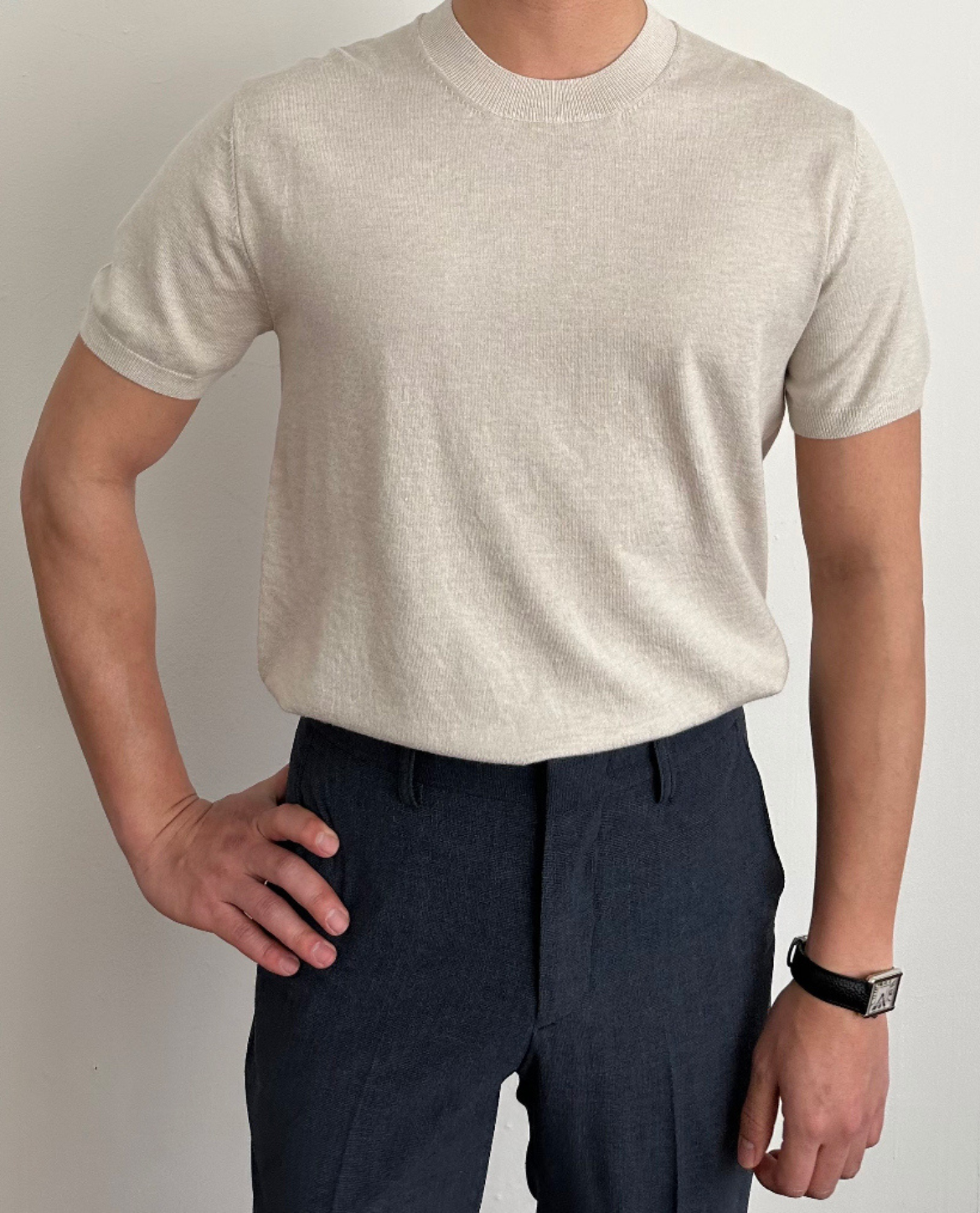 Murano Knitted T-Shirt