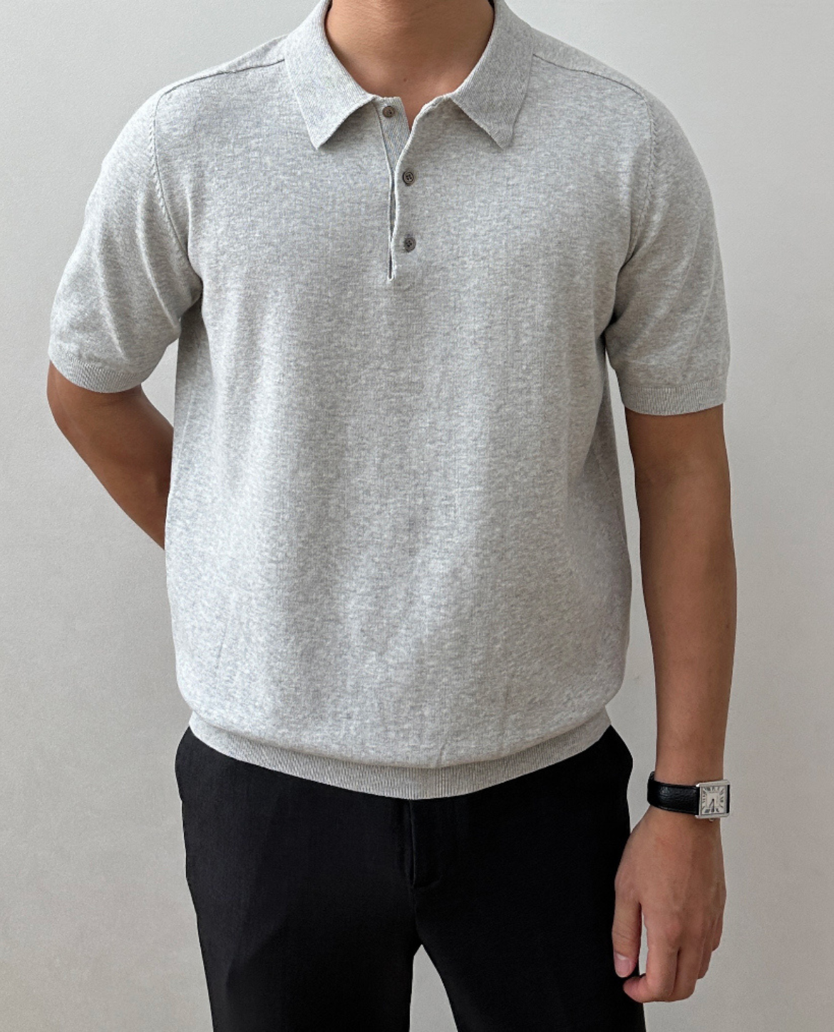 Murano Knitted Polo Shirt