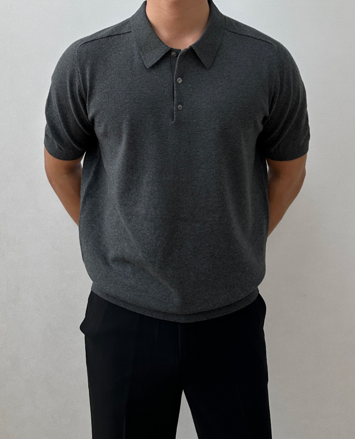 Murano Knitted Polo Shirt