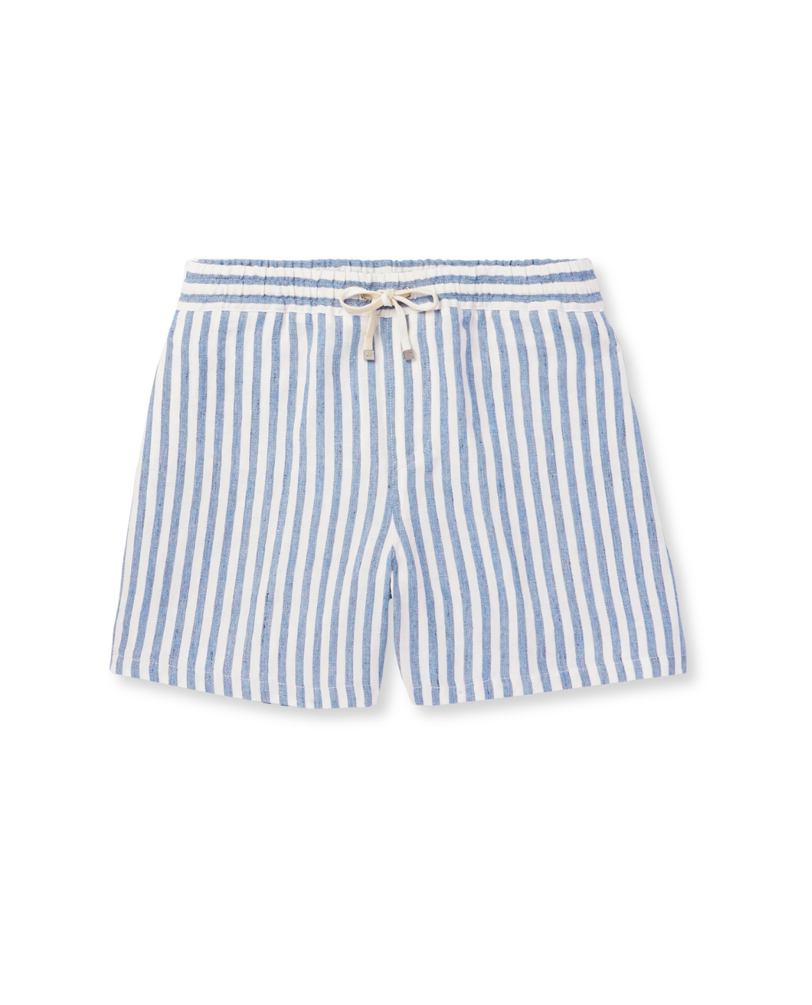 St. Tropez Striped Linen Shorts