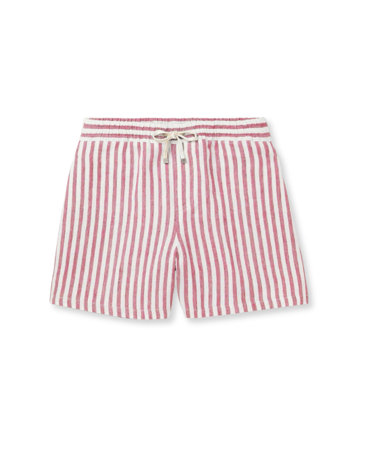 St. Tropez Striped Linen Shorts