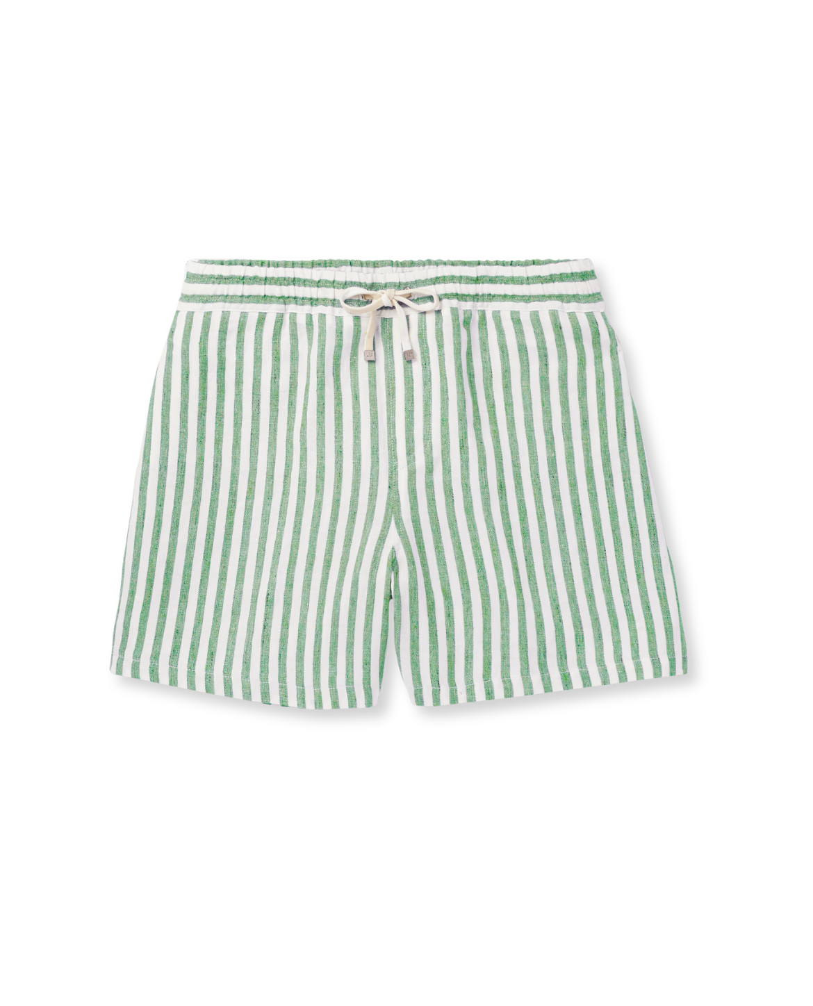 St. Tropez Striped Linen Shorts
