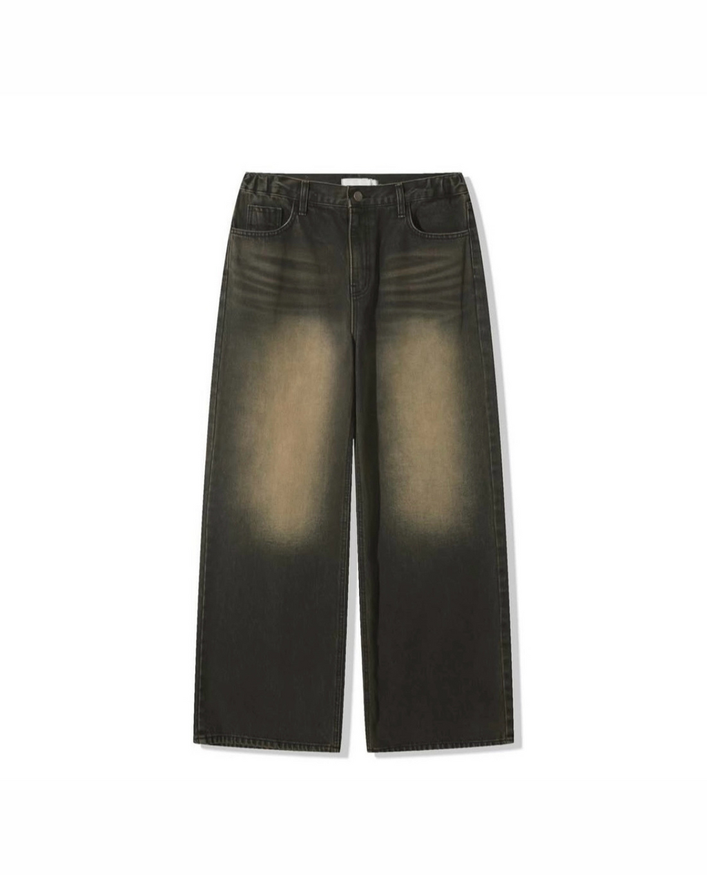 Napoli Yellow Wash Relaxed Jeans