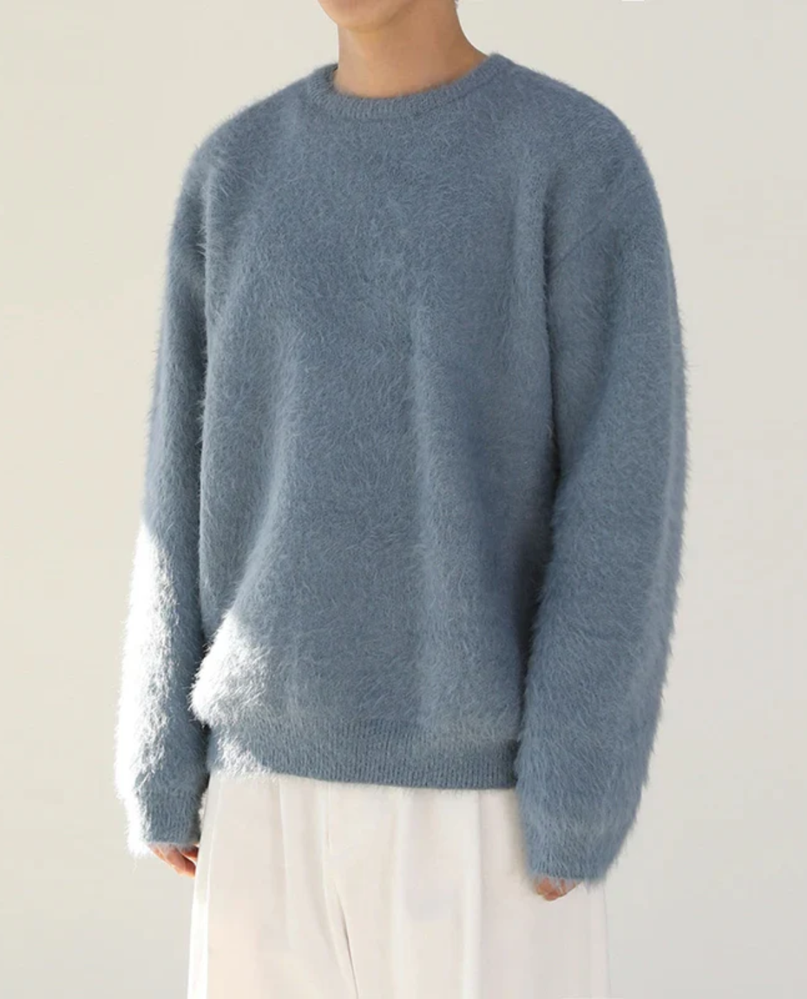 Mohair Crew Neck Sweater