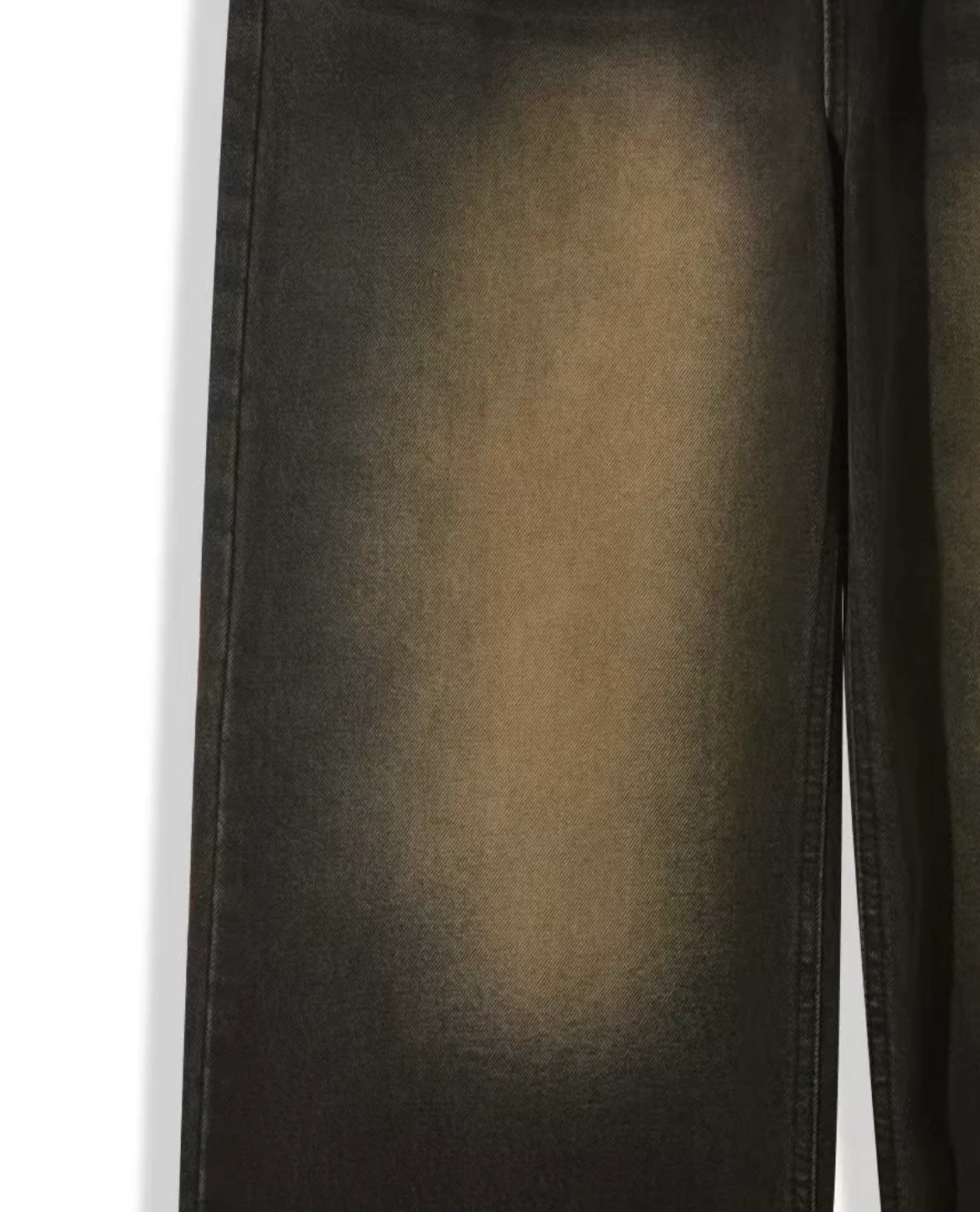 Napoli Yellow Wash Relaxed Jeans
