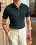 Symi Pleated Polo Shirt