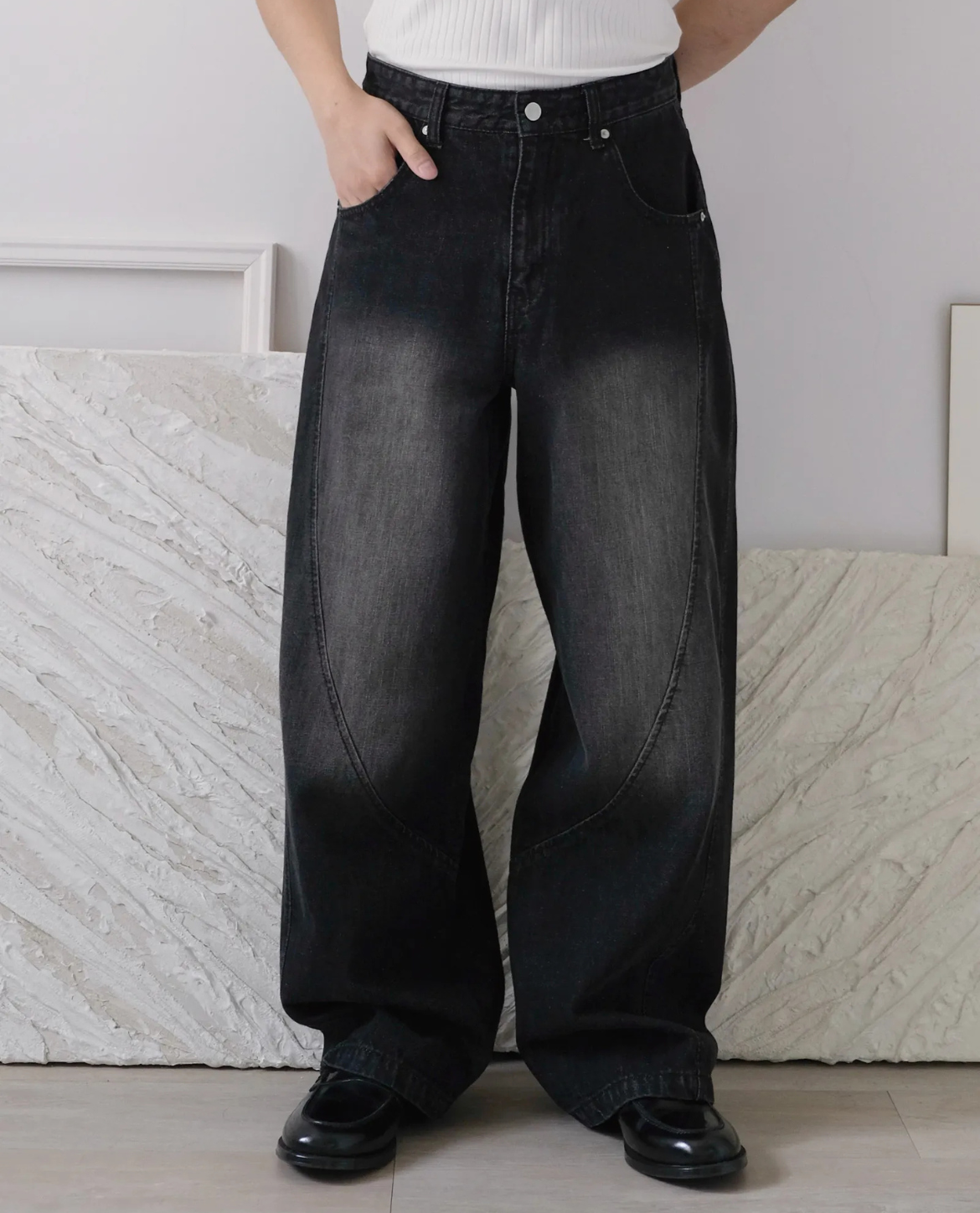 Cannes Dark Wash Relaxed Jeans