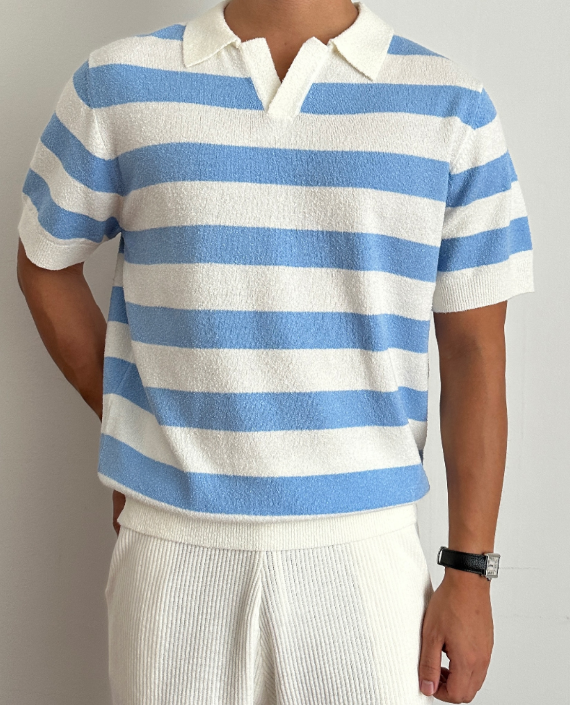 Biarritz Striped Polo Shirt