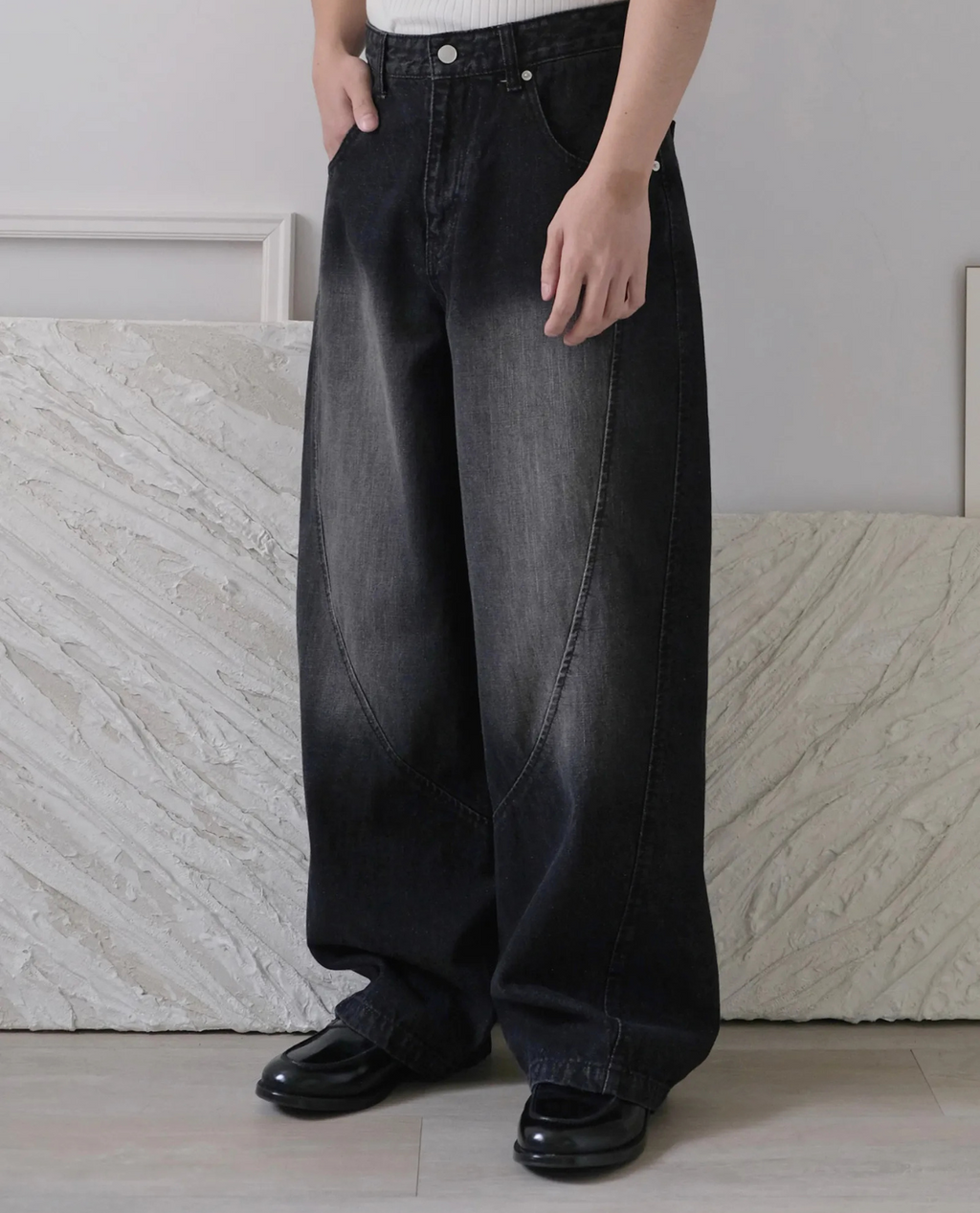 Cannes Dark Wash Relaxed Jeans