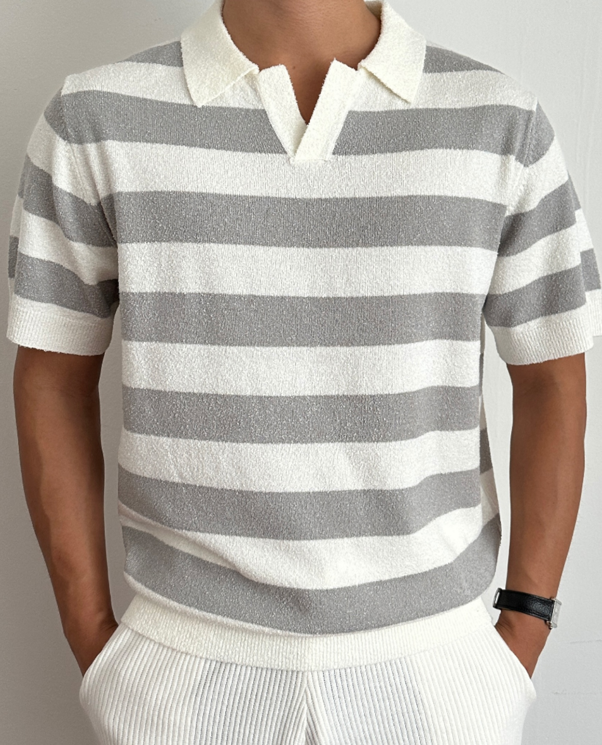 Biarritz Striped Polo Shirt