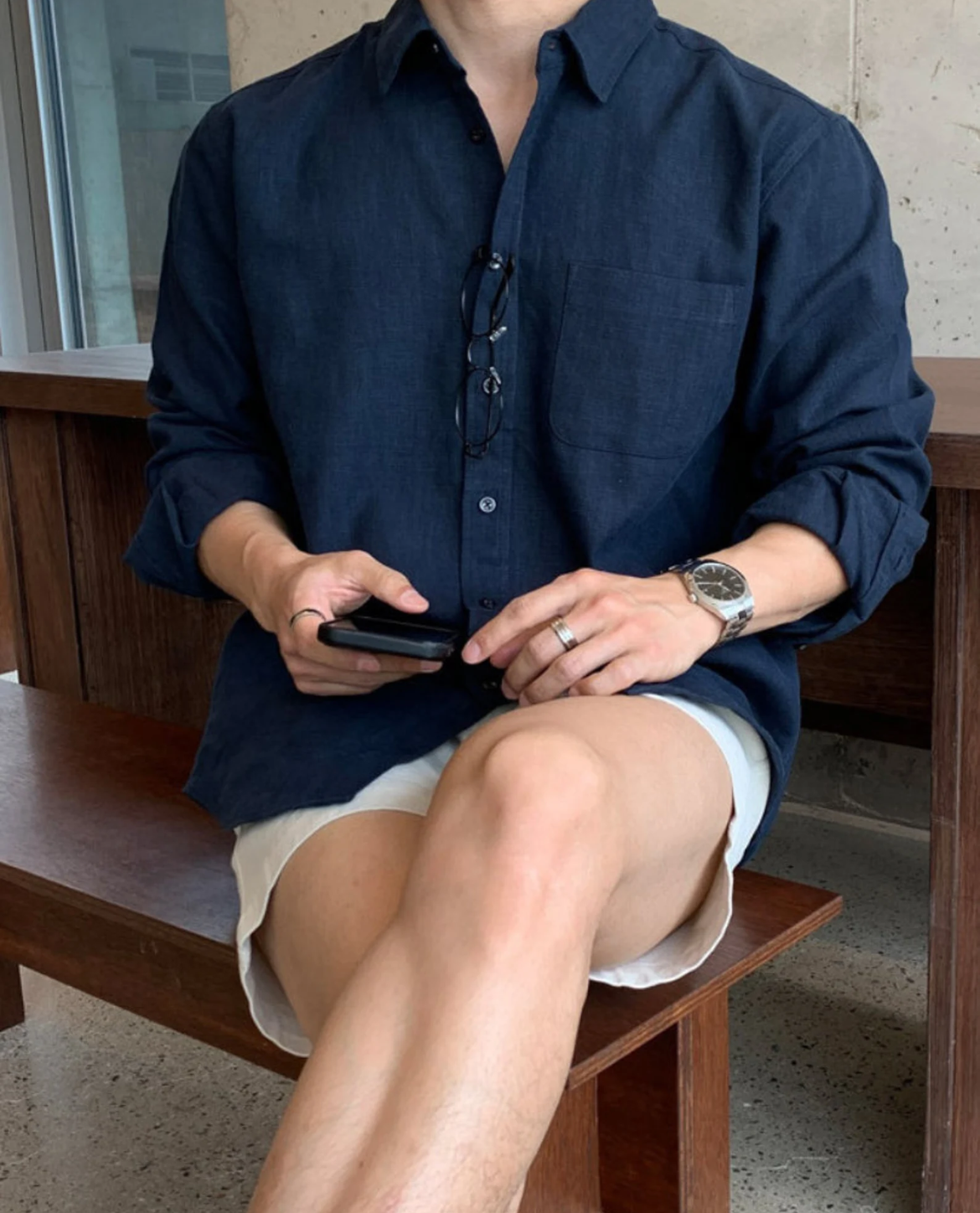 Forio Pocket Linen Shirt