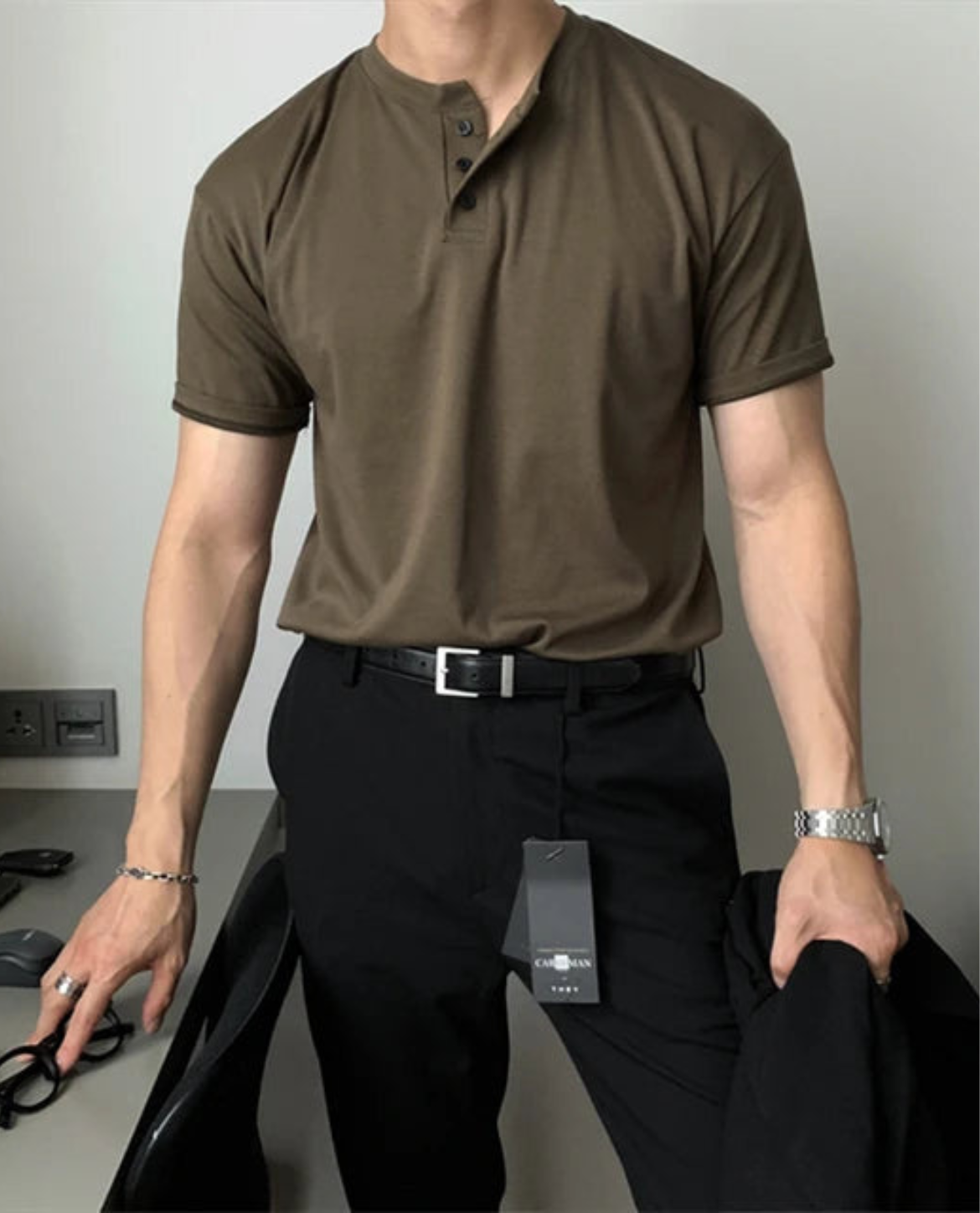 Levnzo Henley Shirt