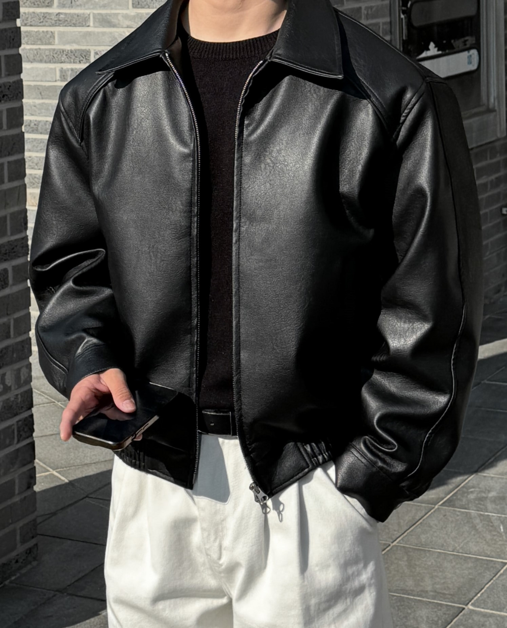 Montpel Leather Jacket