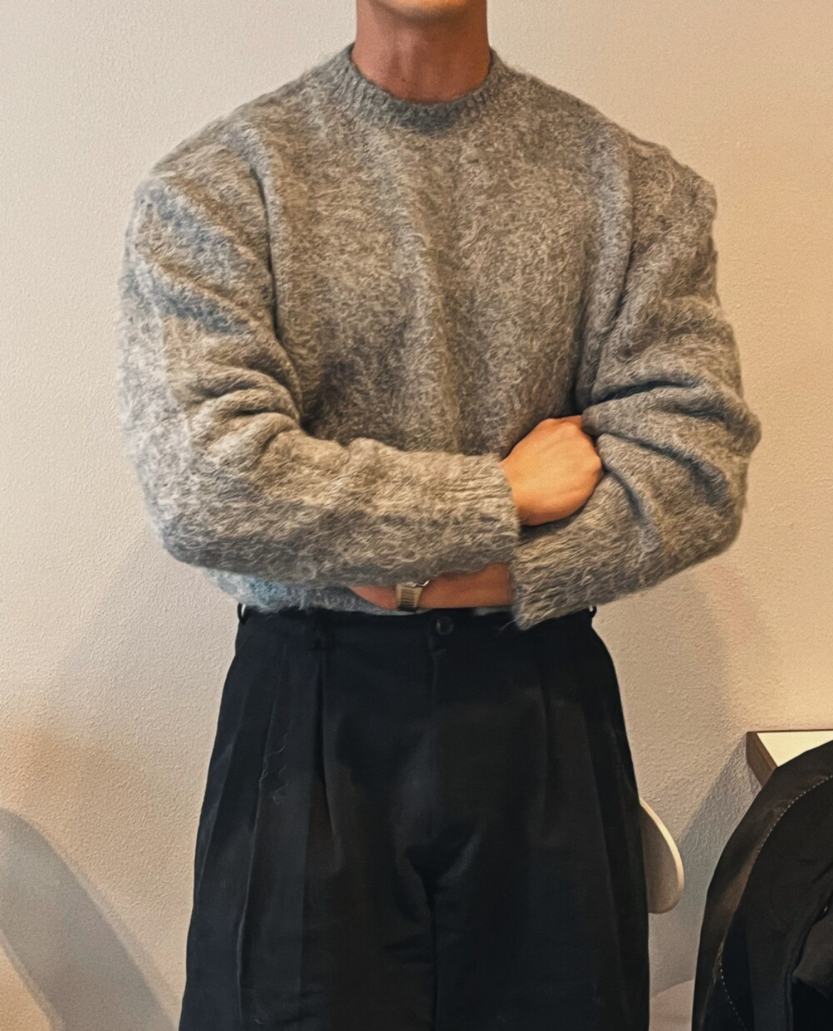 Prato Mohair Knit Sweater