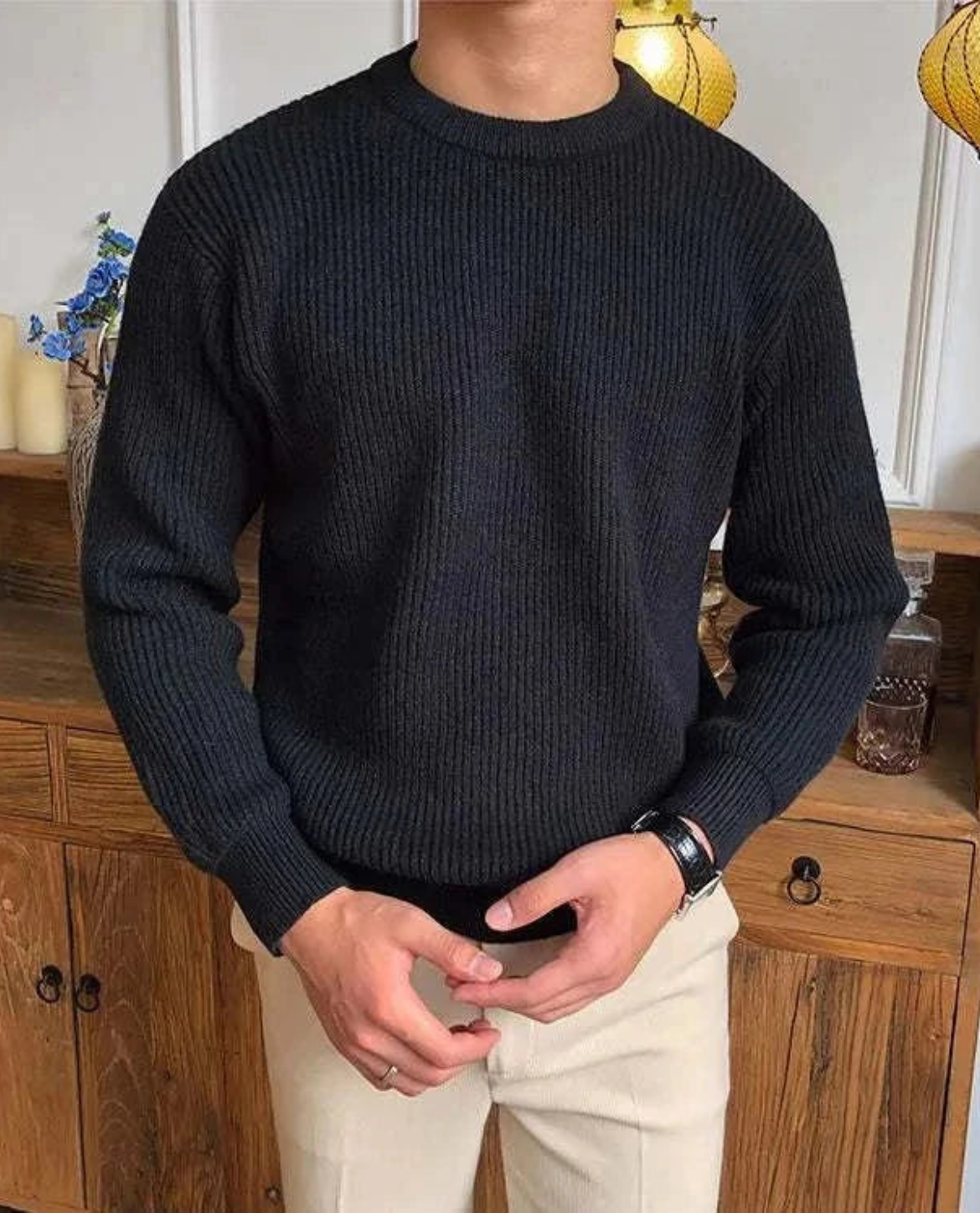 Calais Ribbed Sweater