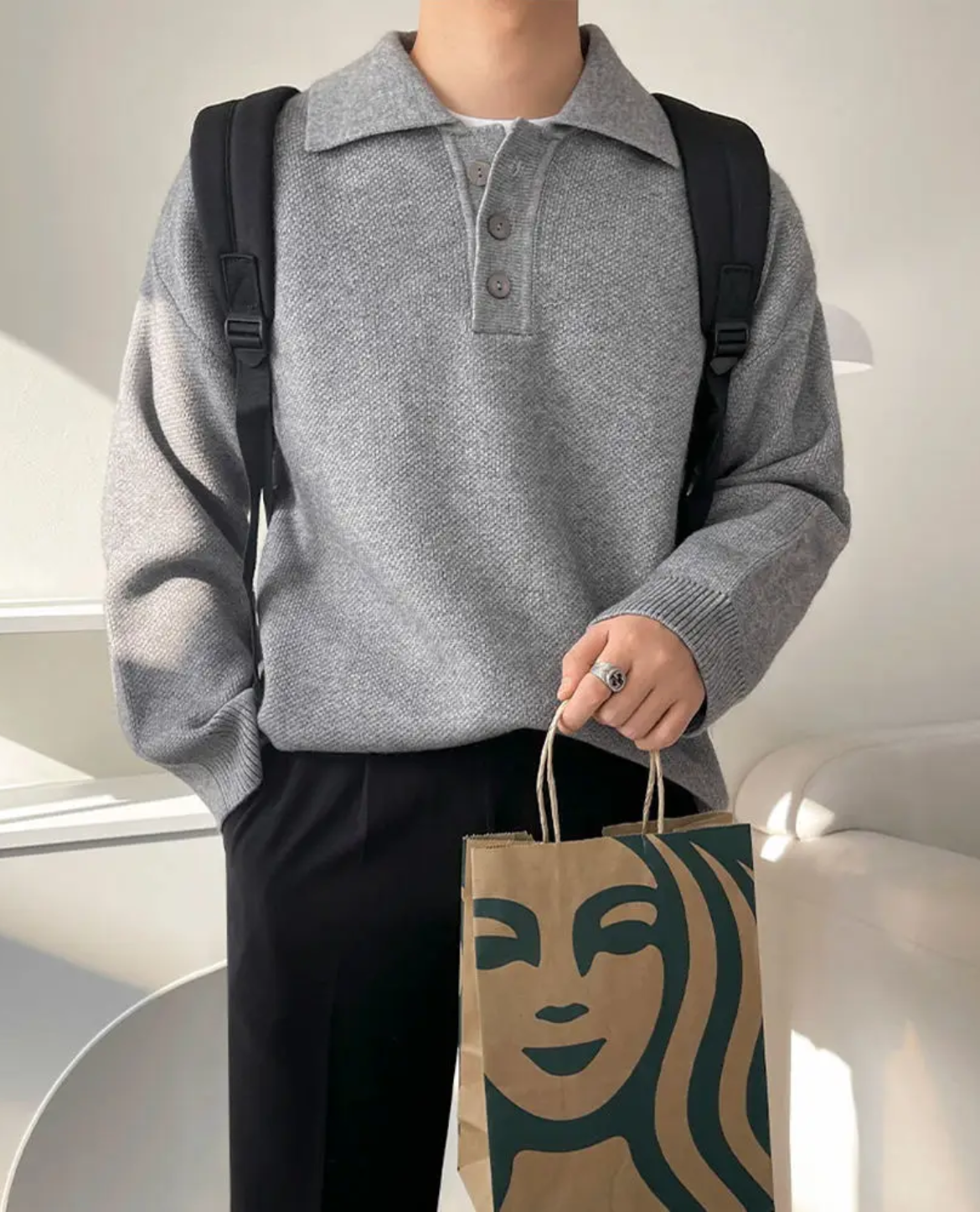 The FRIENDZWEAR Polo Sweater