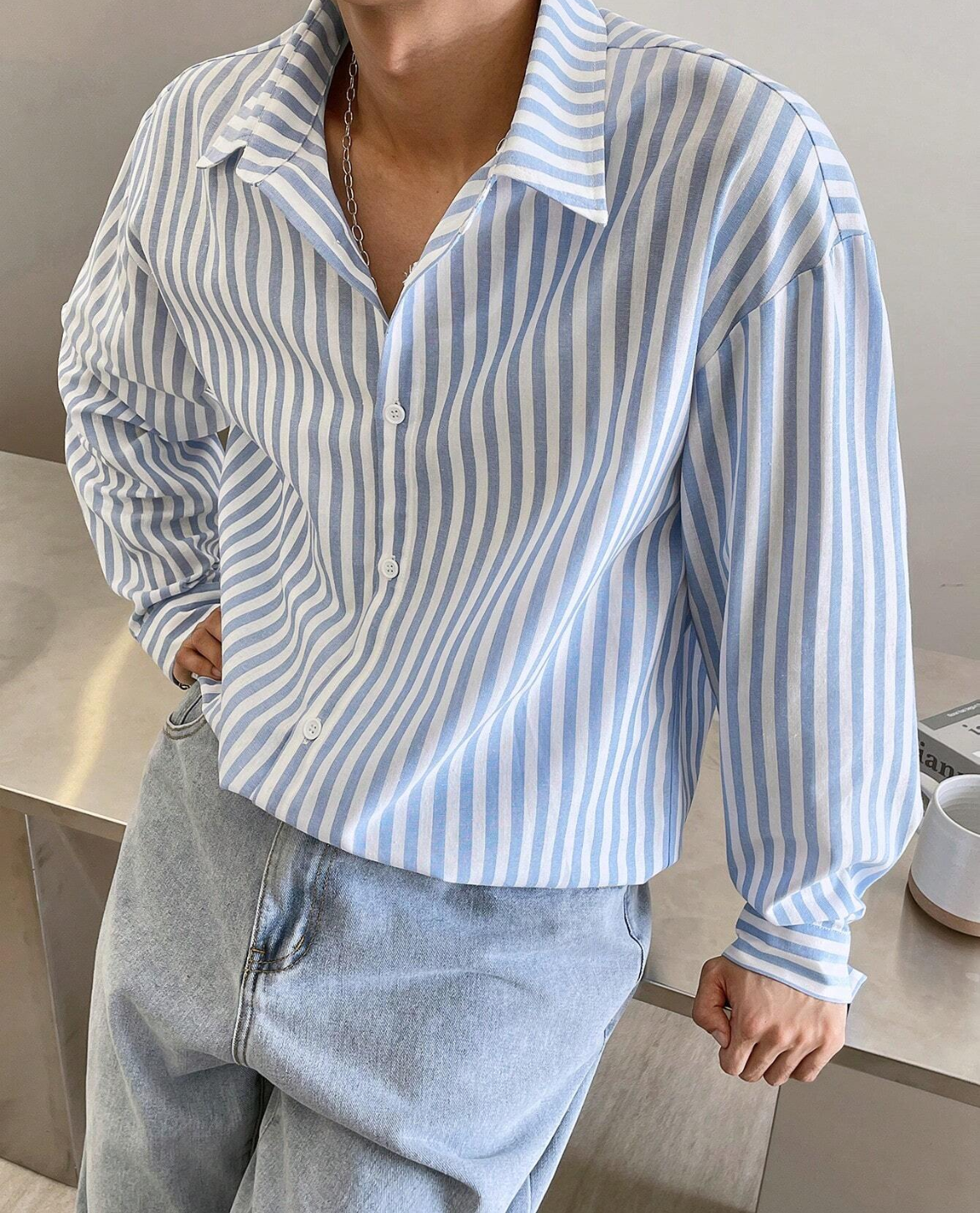 Menorca Striped Linen Shirt