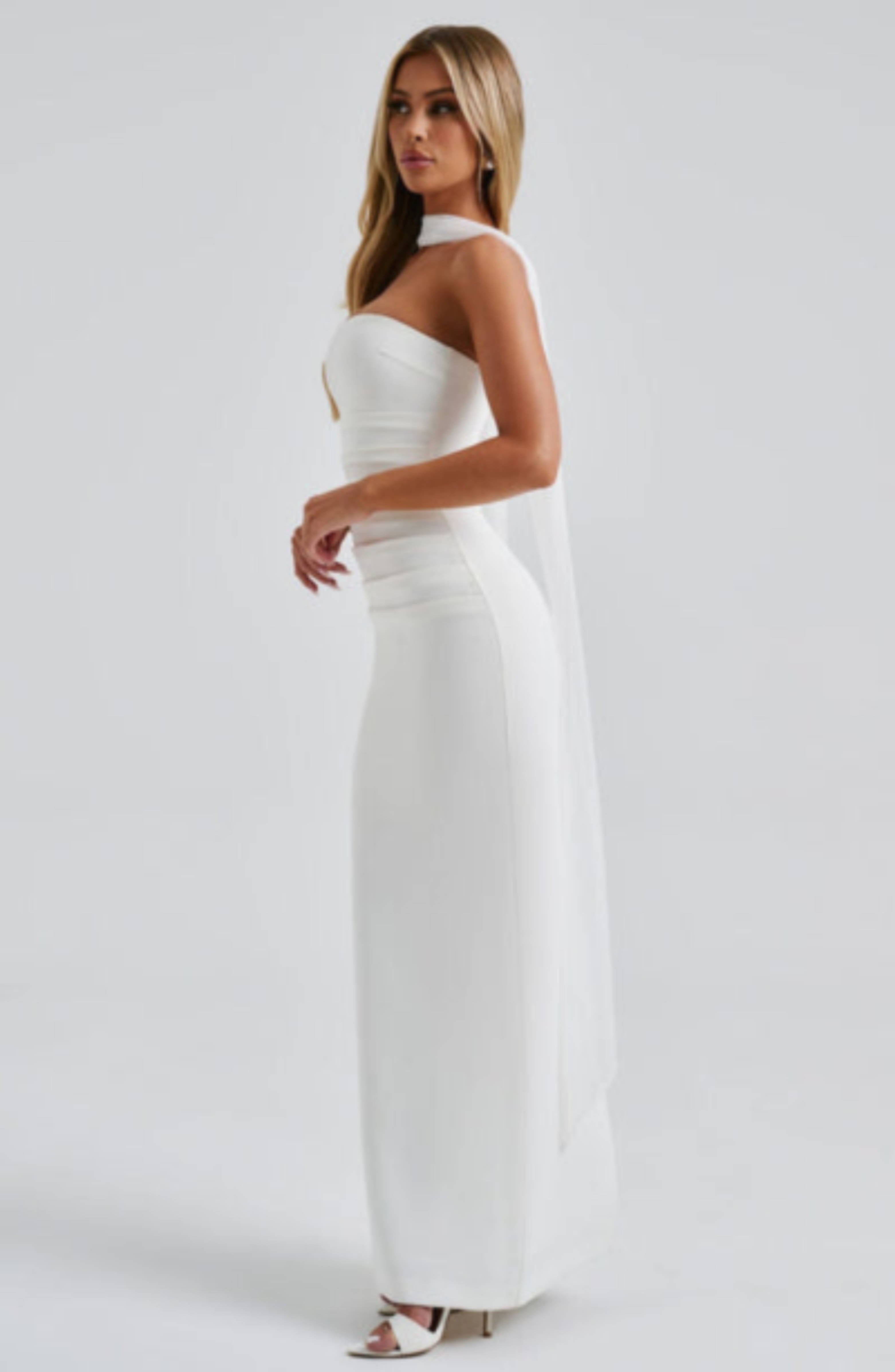 Miloretta Strapless Formal Maxi Dress