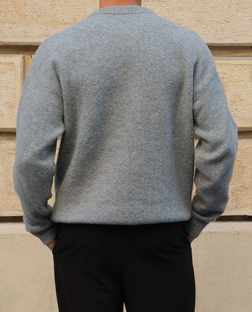 Annecy Knit Wool Sweater