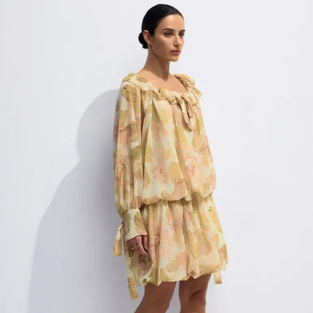Junia Floral Boho Summer Mini Dress