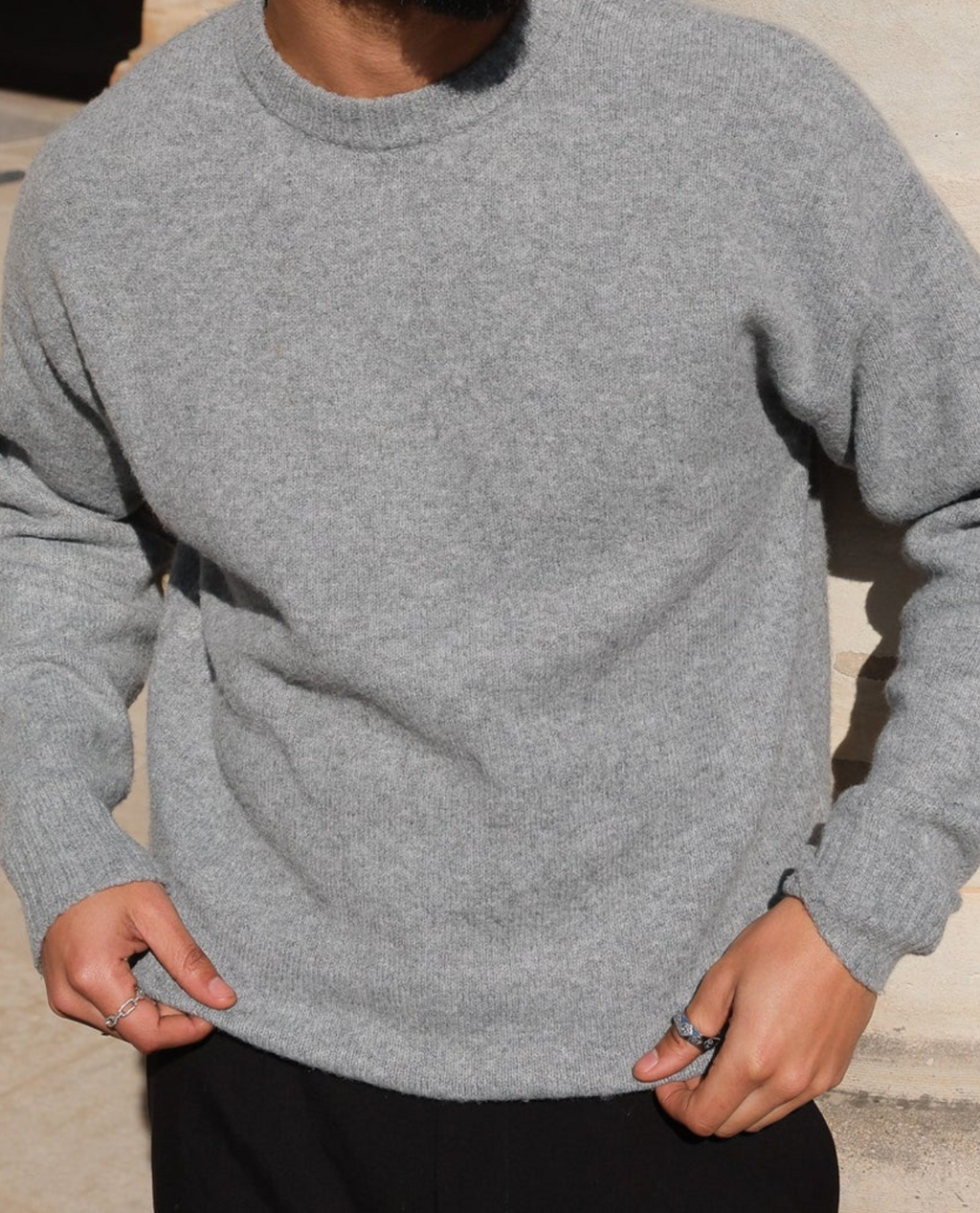 Annecy Knit Wool Sweater