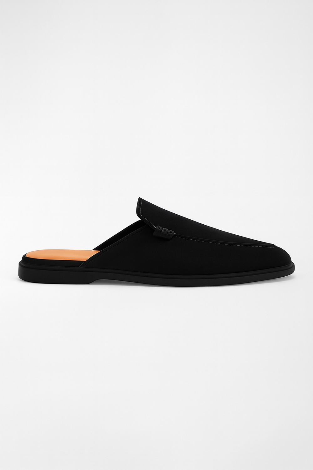 Black Slide Loafers