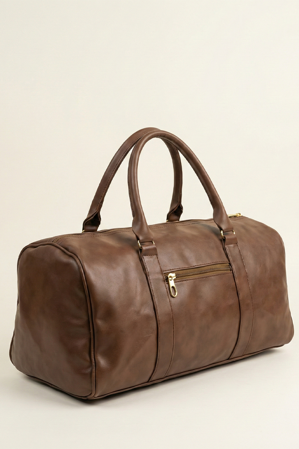 Brown Vintage Duffle Bag